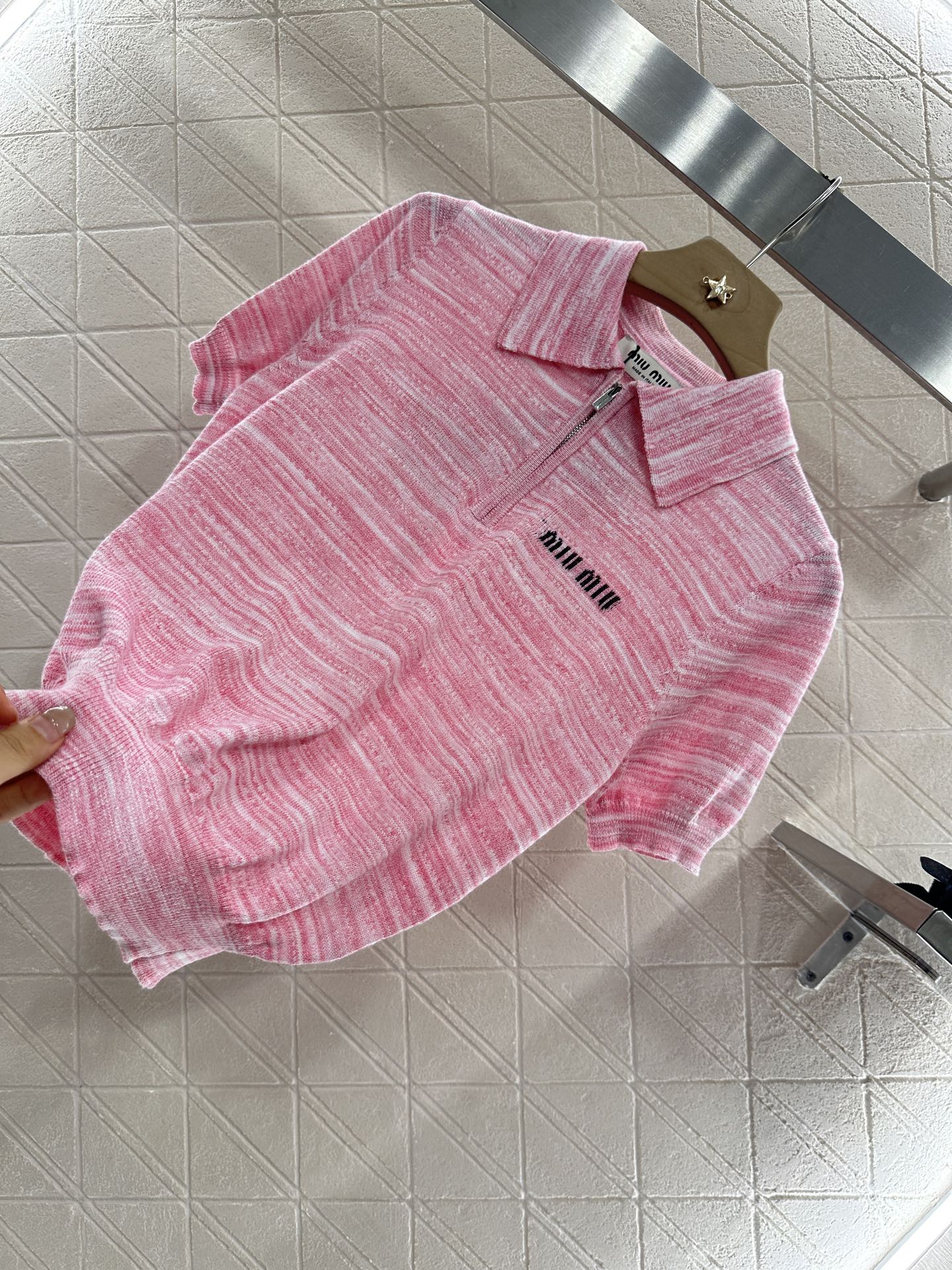 M 2025 new products Knitted short sleeves