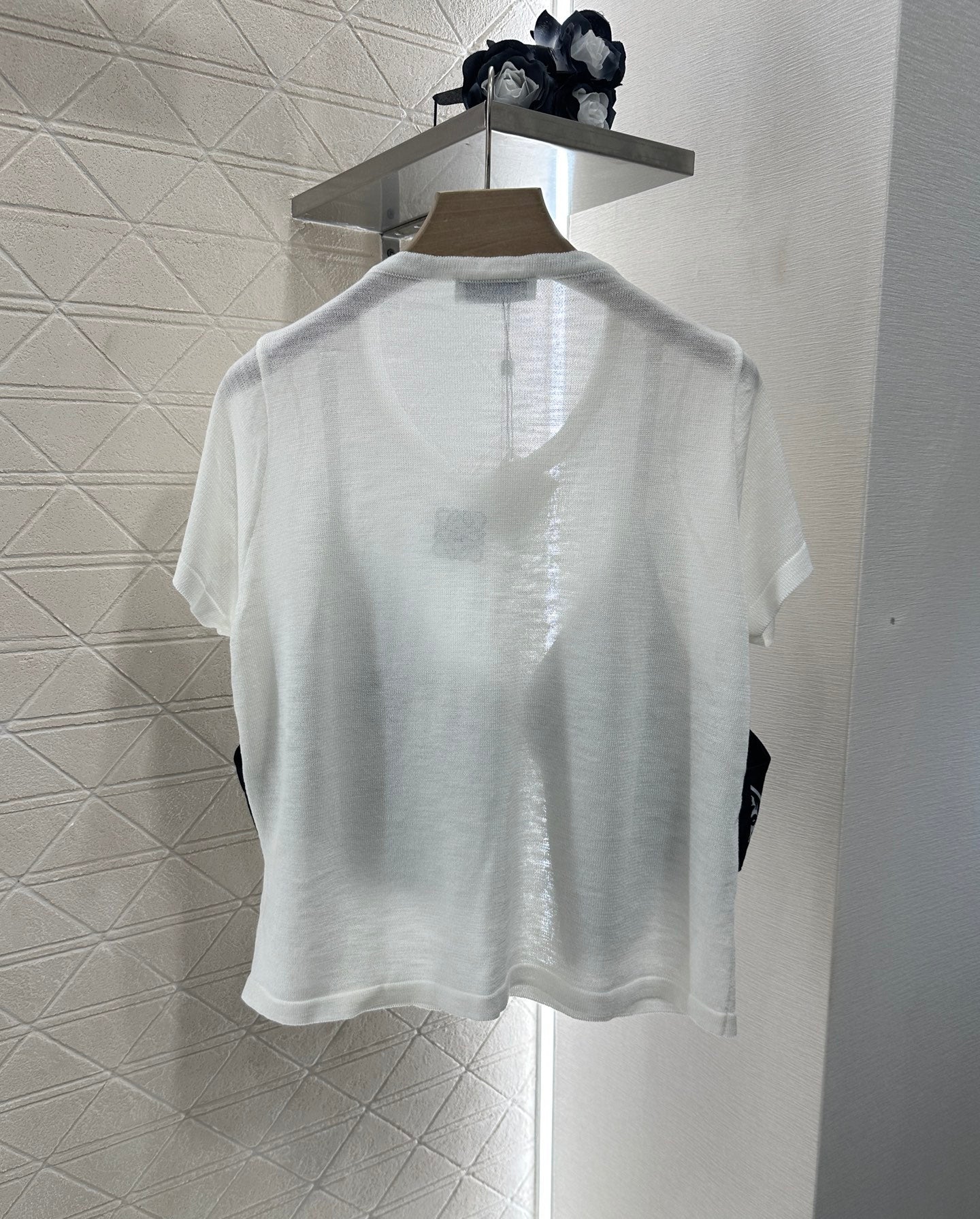 LO 2025 new product Printed knitted top