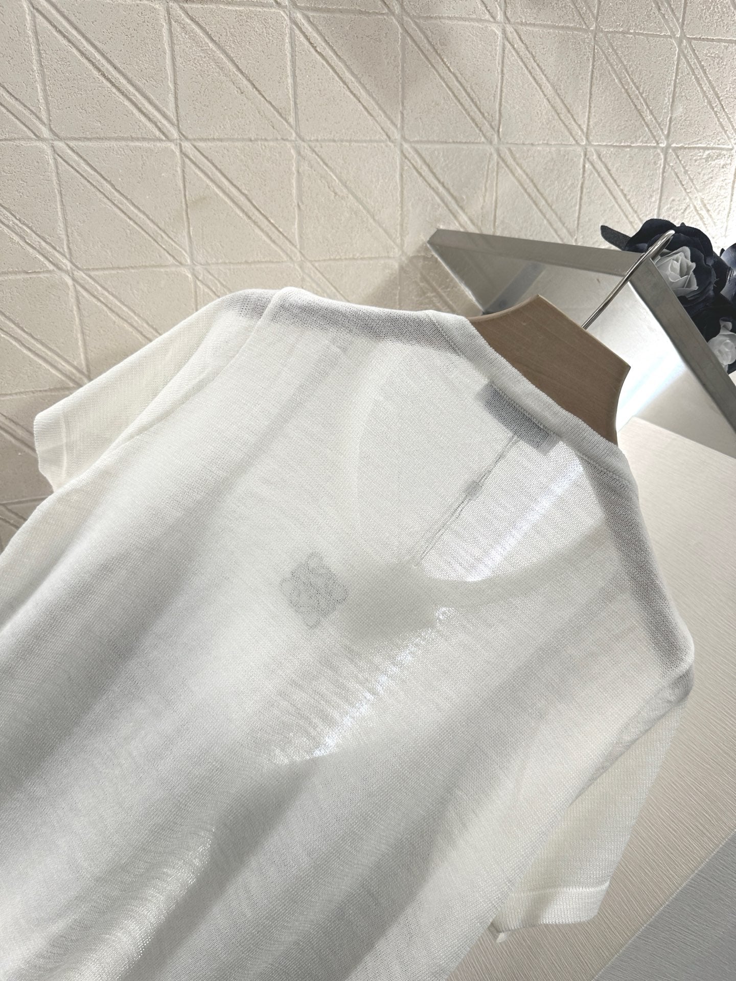 LO 2025 new product Printed knitted top