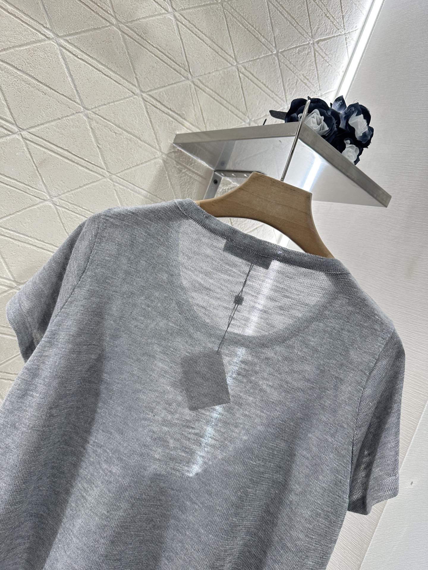 LO 2025 new product Printed knitted top