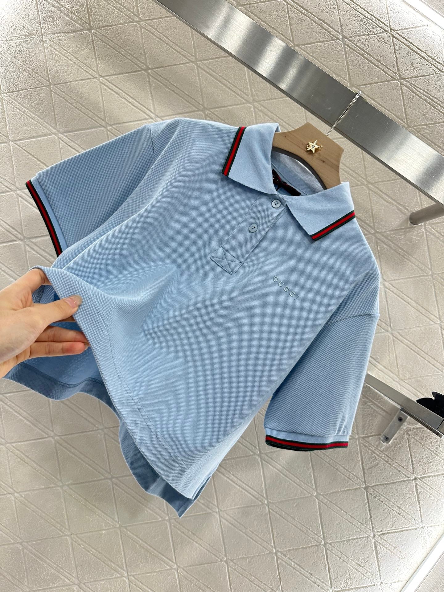 G 2025 new product Short 𝑝𝑜𝑙𝑜 top