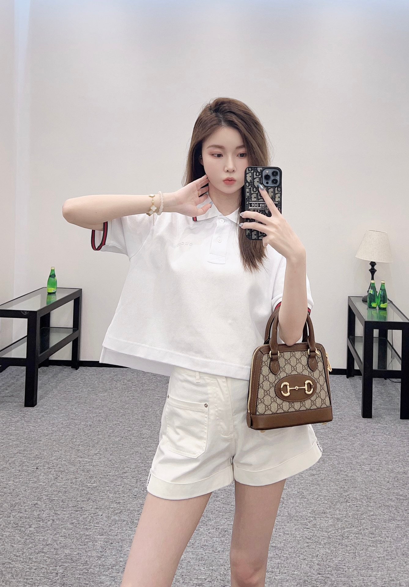 G 2025 new product Short 𝑝𝑜𝑙𝑜 top