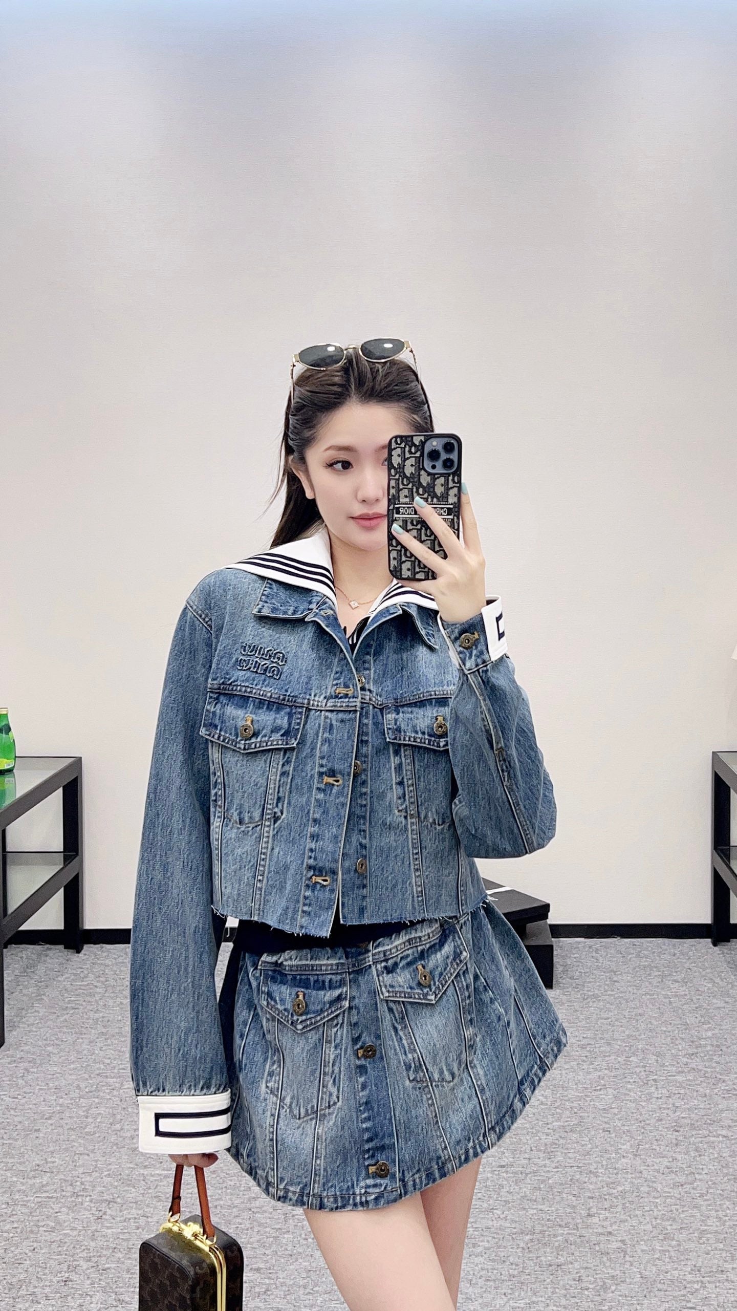 M 2025 new products Jacket and skirt set