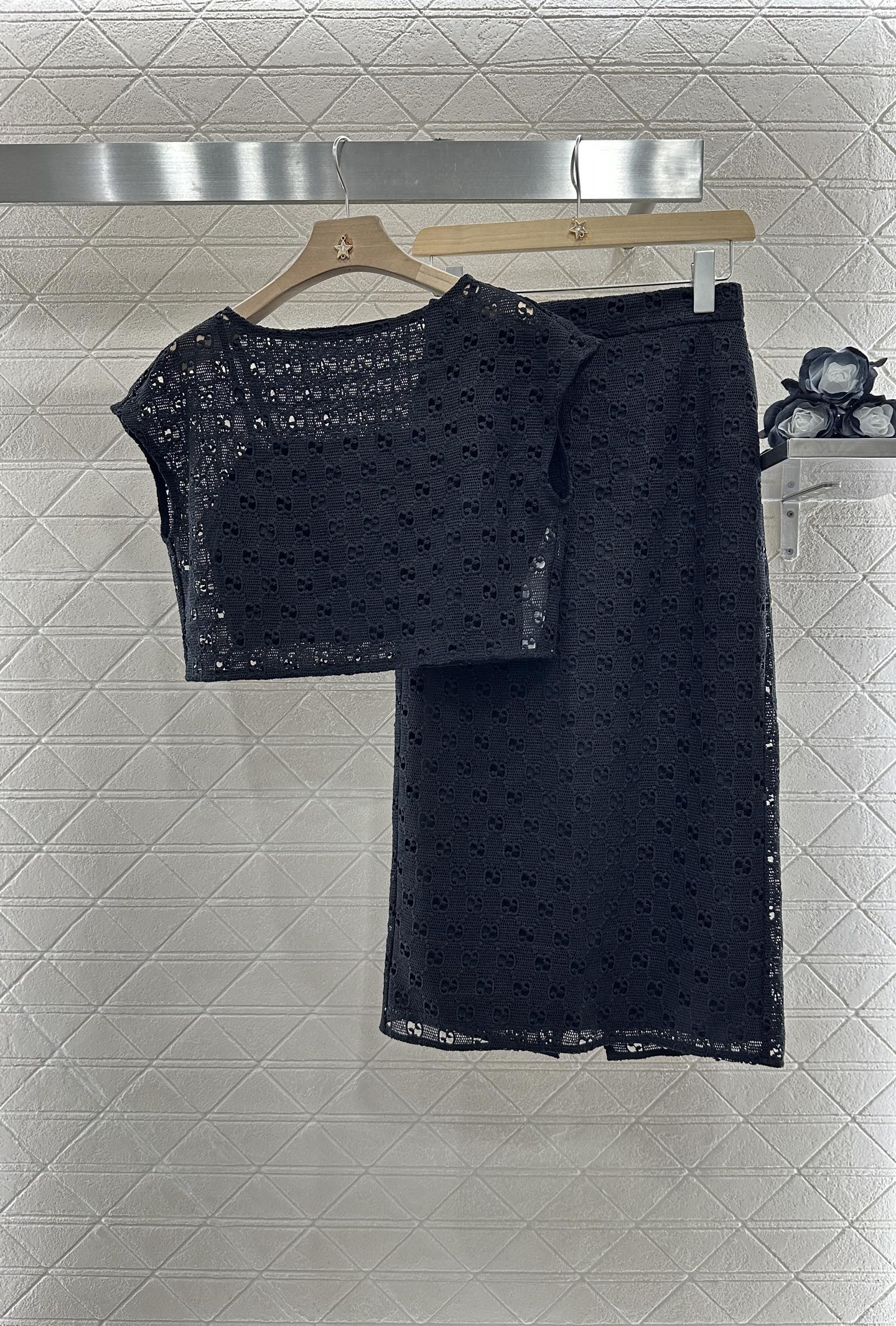 G 2025 new product Embroidered silk suit