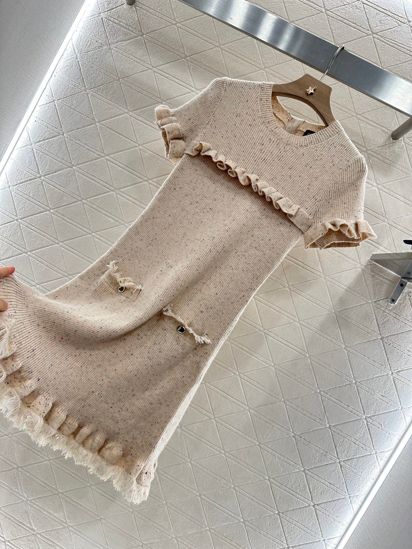 C 2025 new products Knitted dress