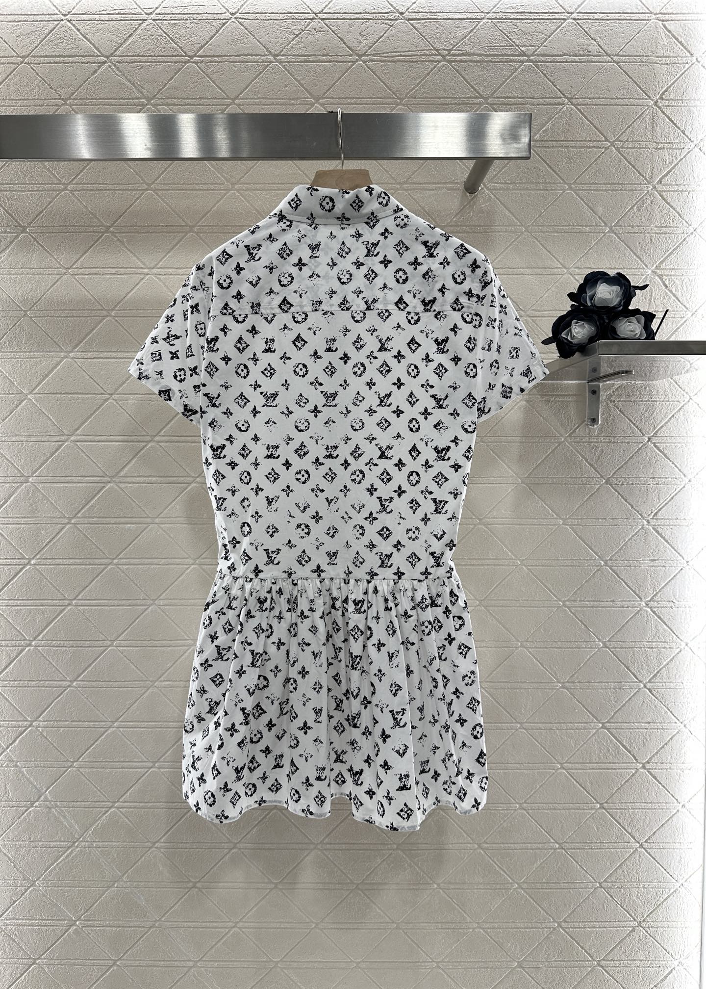 L 2025 new product Short-sleeved dress