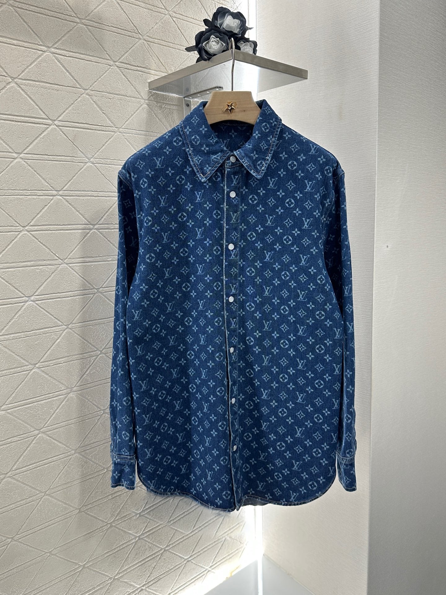 L 2025 new products Shirt and jeans trousers set