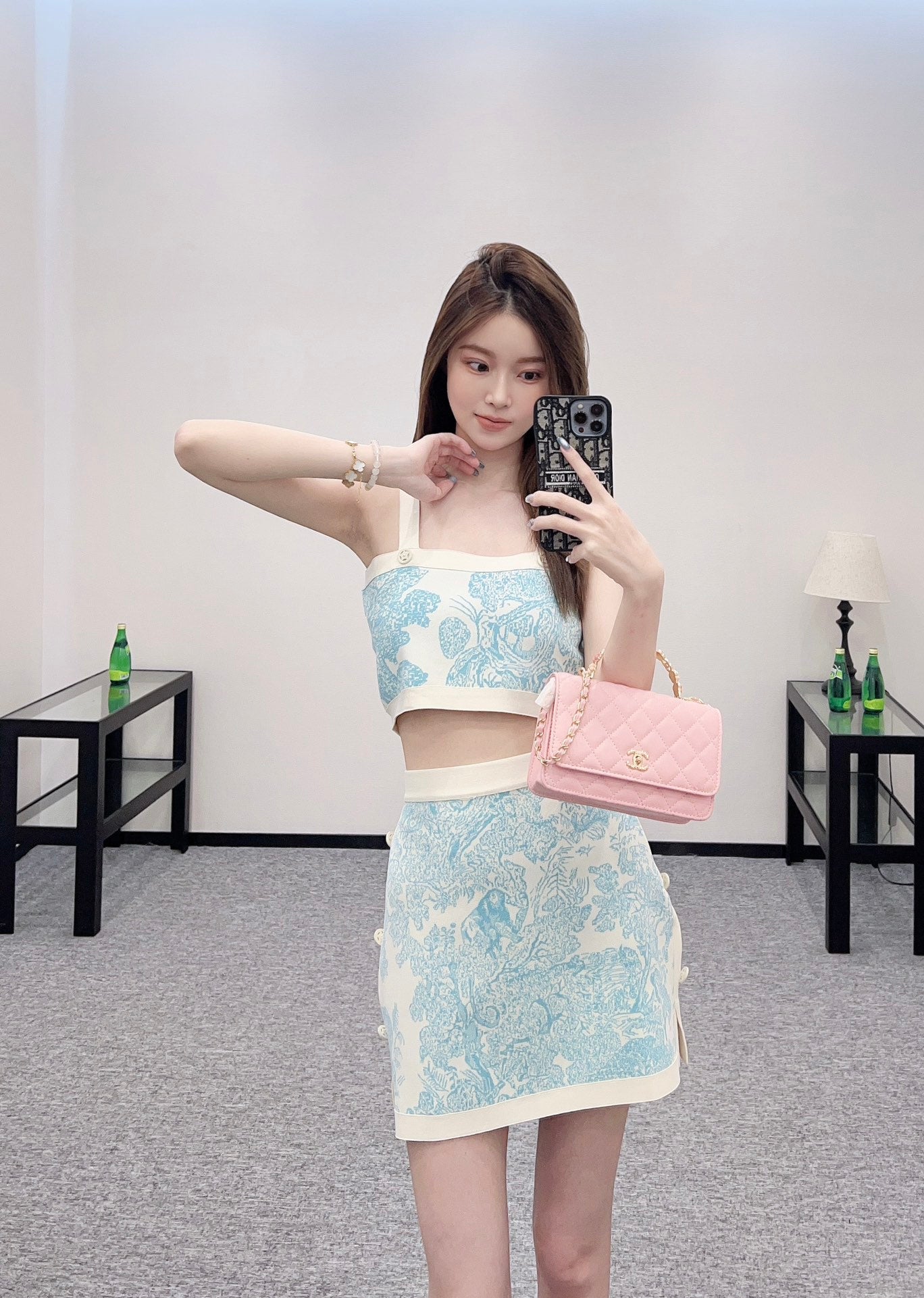 D 2025 new product Vest and skirt set