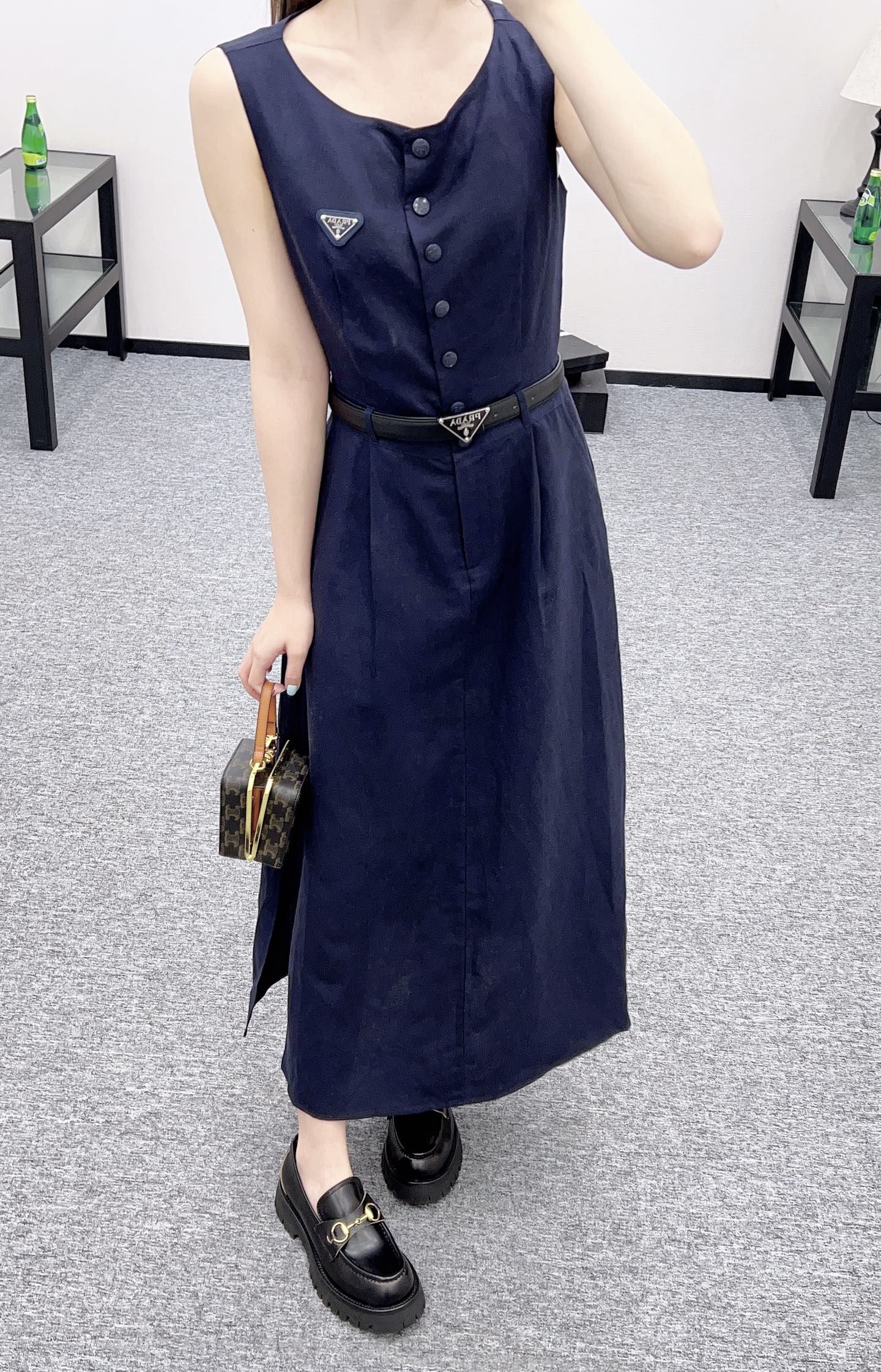 P 2025 new products Sleeveless dress