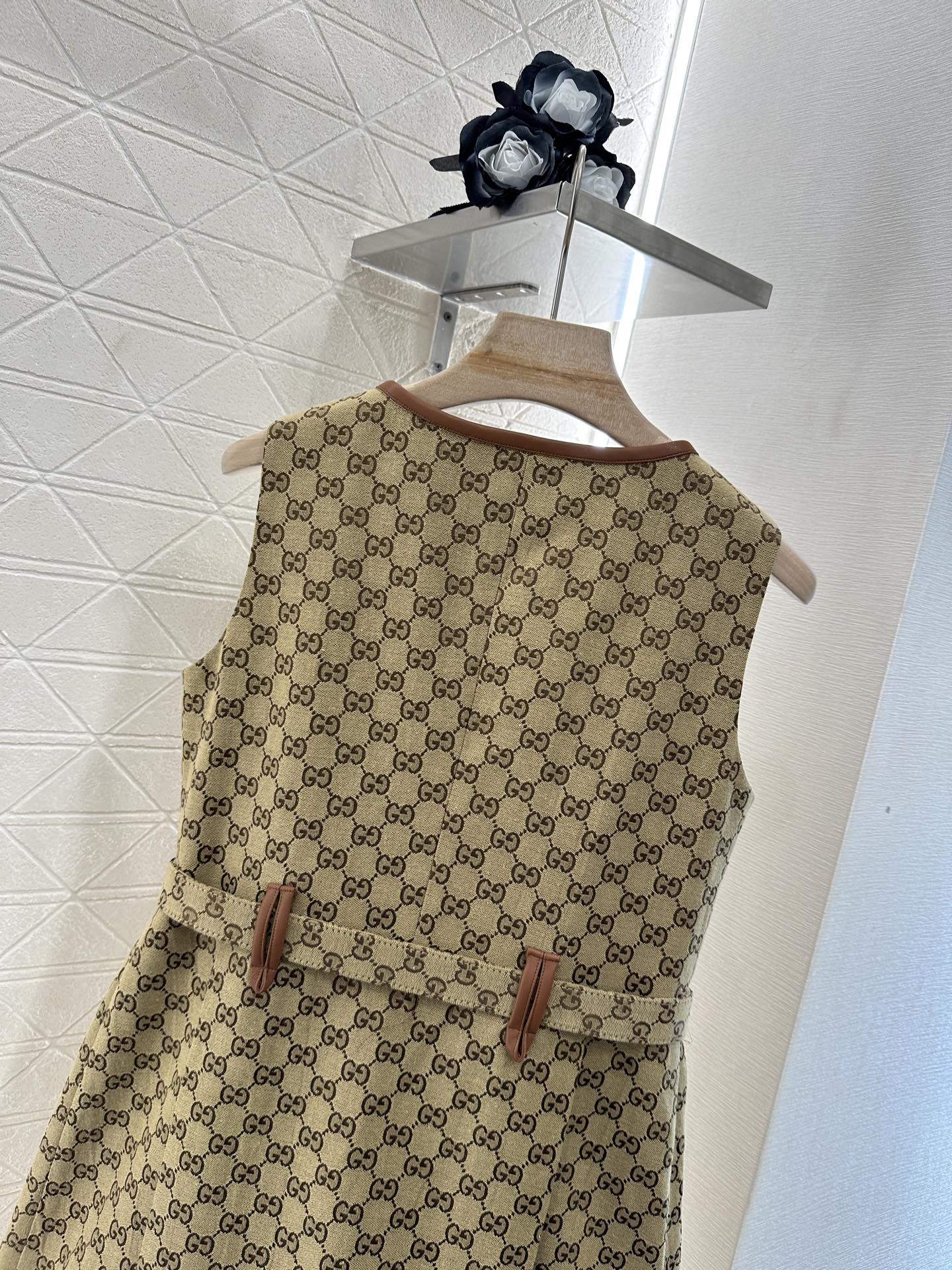 G 2025 new product Belt vest dress