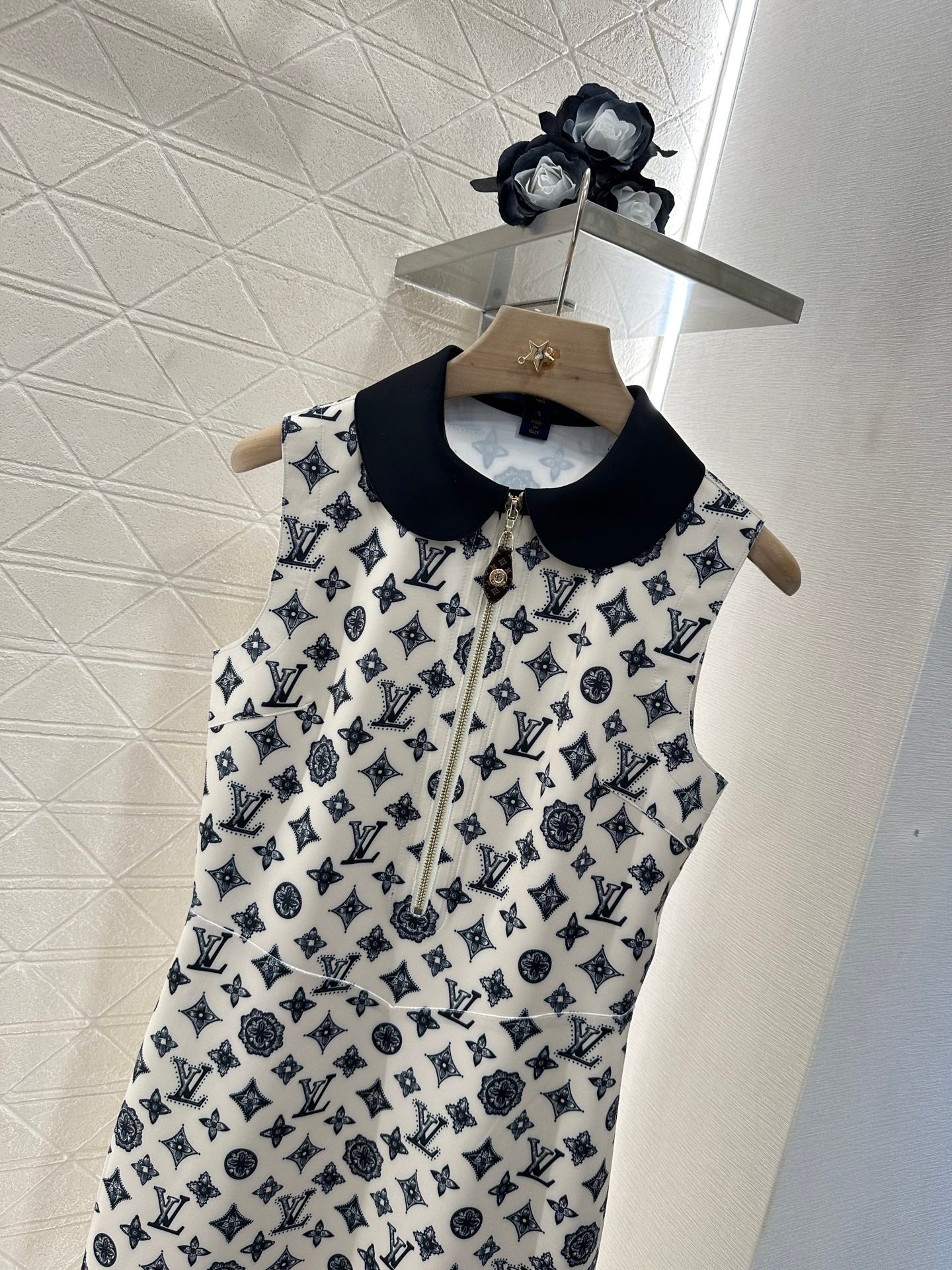 L 2025 new product Printed vest dress