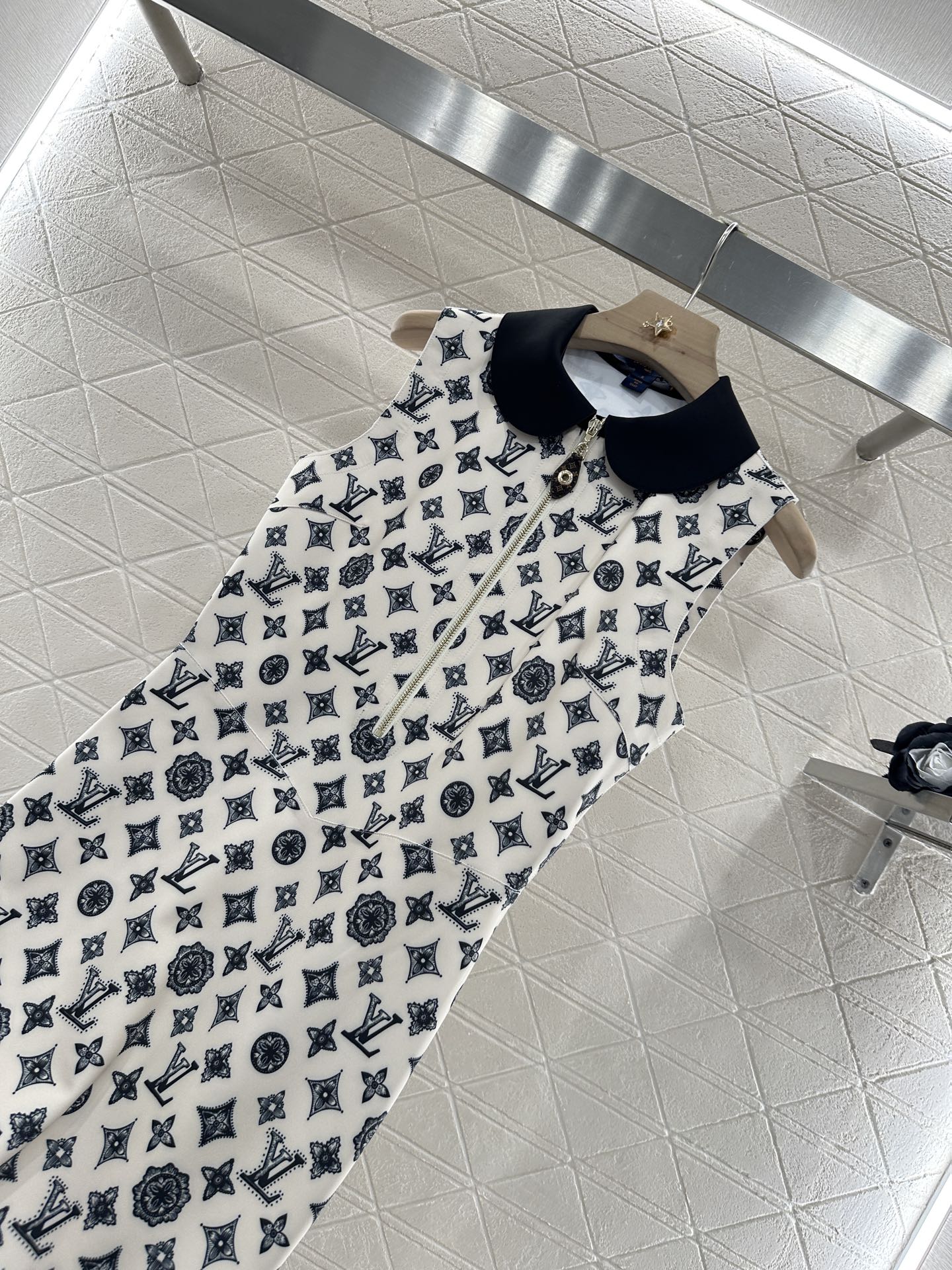 L 2025 new product Printed vest dress