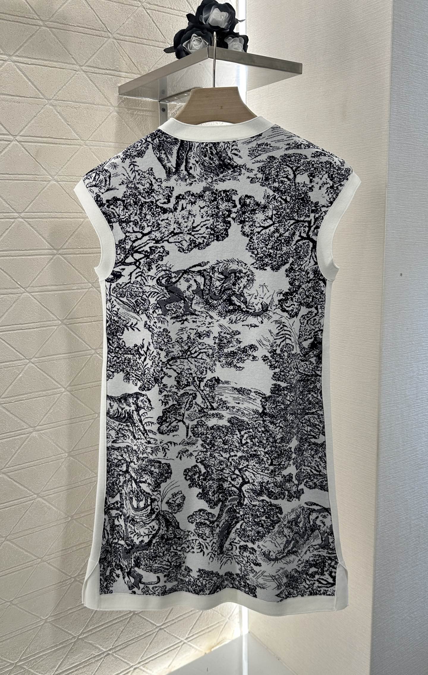 D 2024 neues Produkt Gestricktes Westenkleid