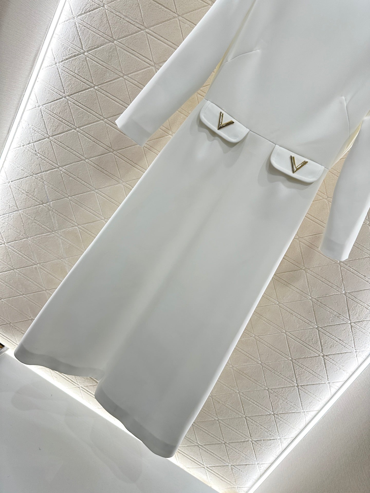 V 2025 new product Pocket dress