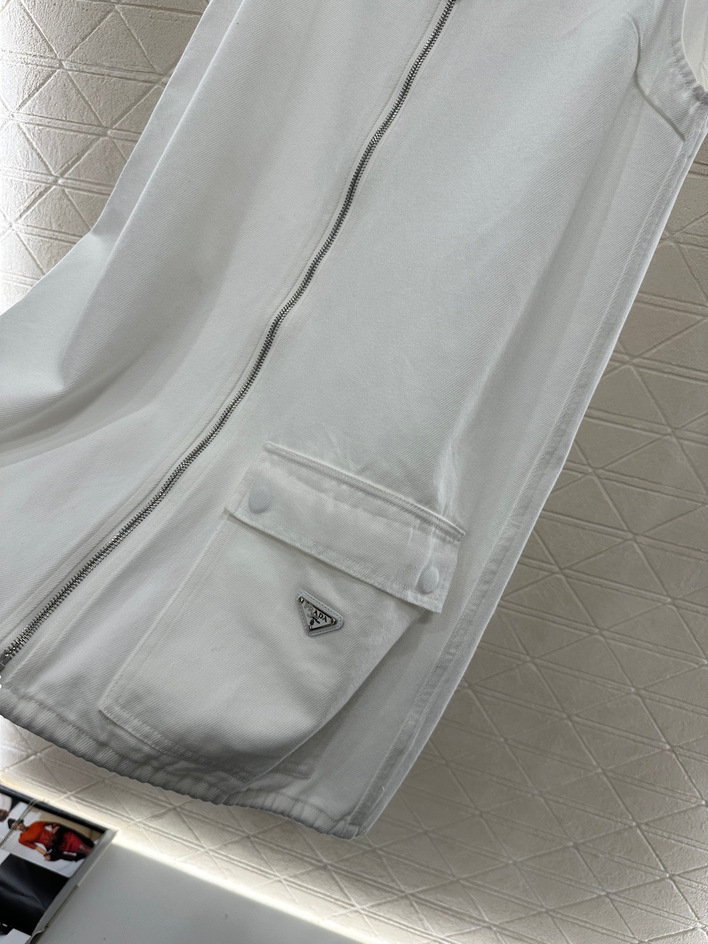 P 2025 new product Denim vest skirt