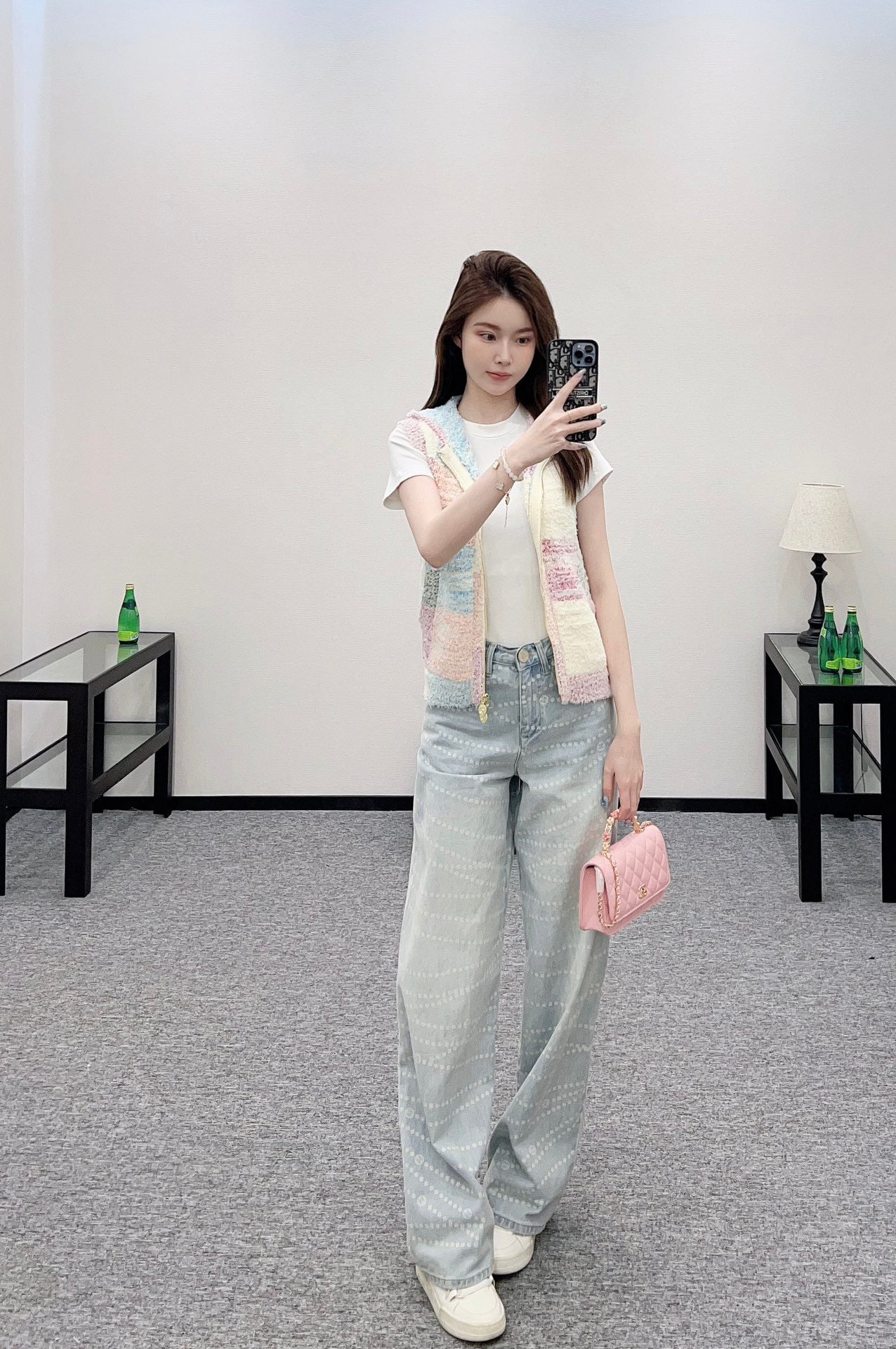 C 2025 new product Hooded knitted vest