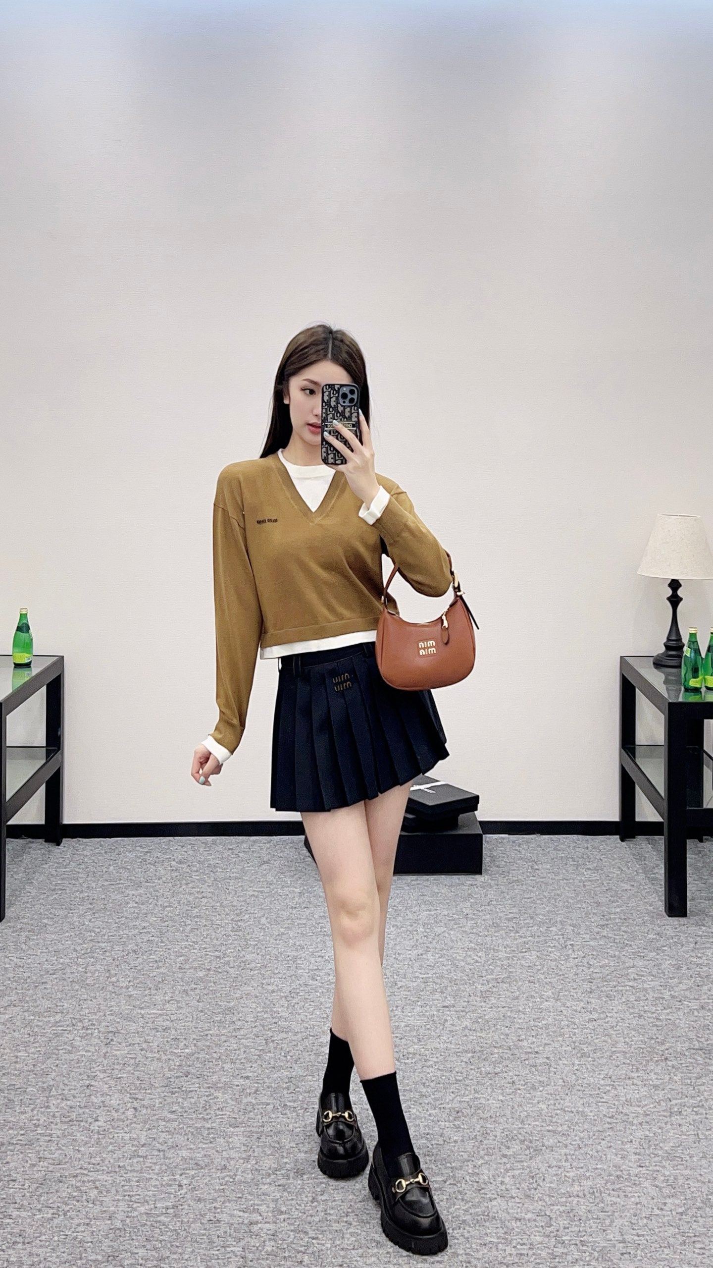 M 2025 new product Knitted long-sleeved sweater
