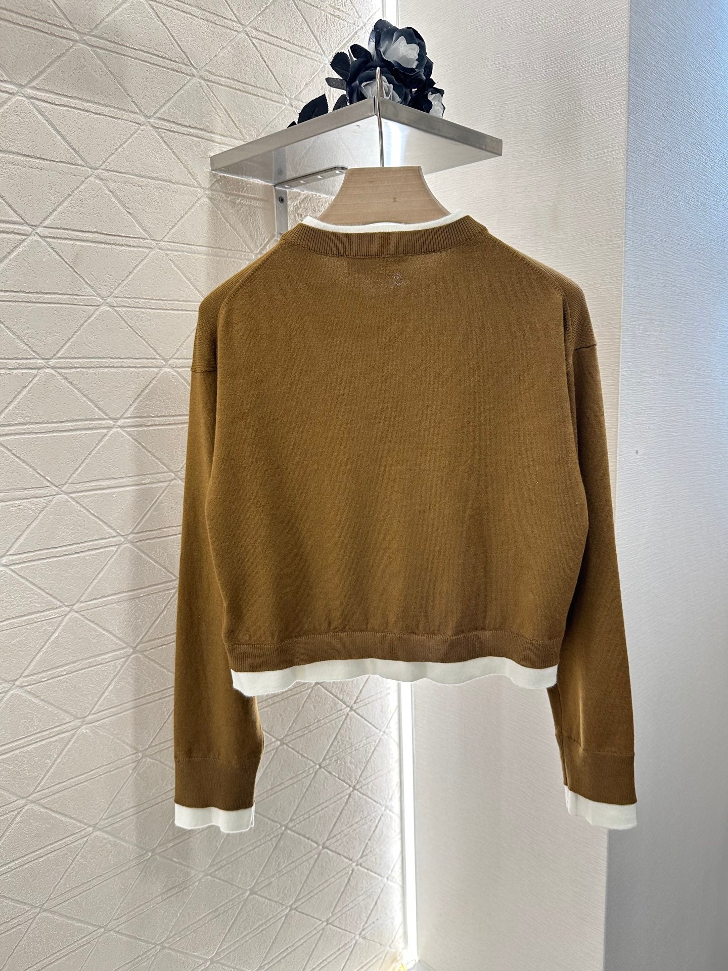 M 2025 new product Knitted long-sleeved sweater