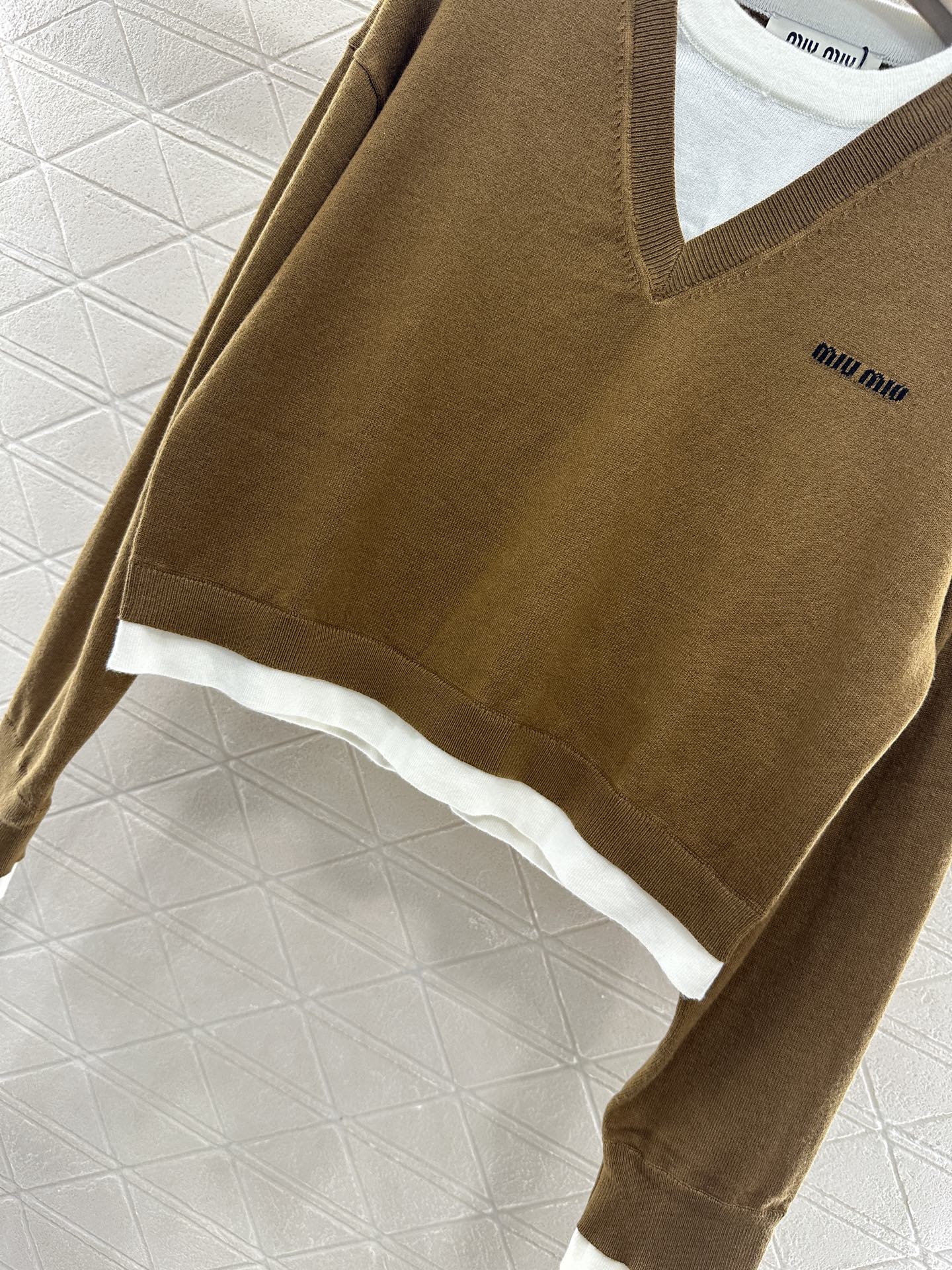 M 2025 new product Knitted long-sleeved sweater