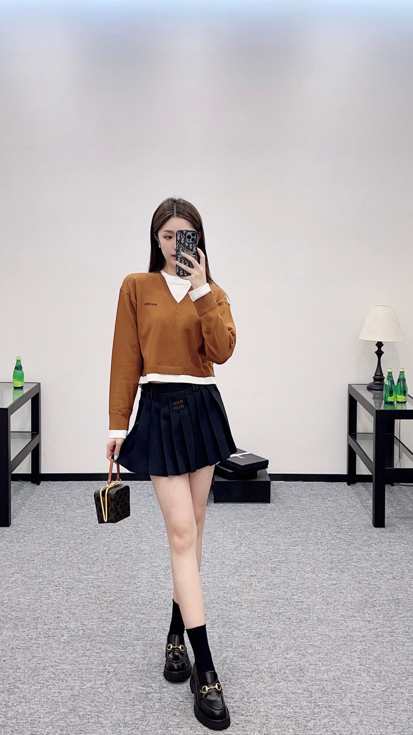 M 2025 new product Knitted long-sleeved sweater