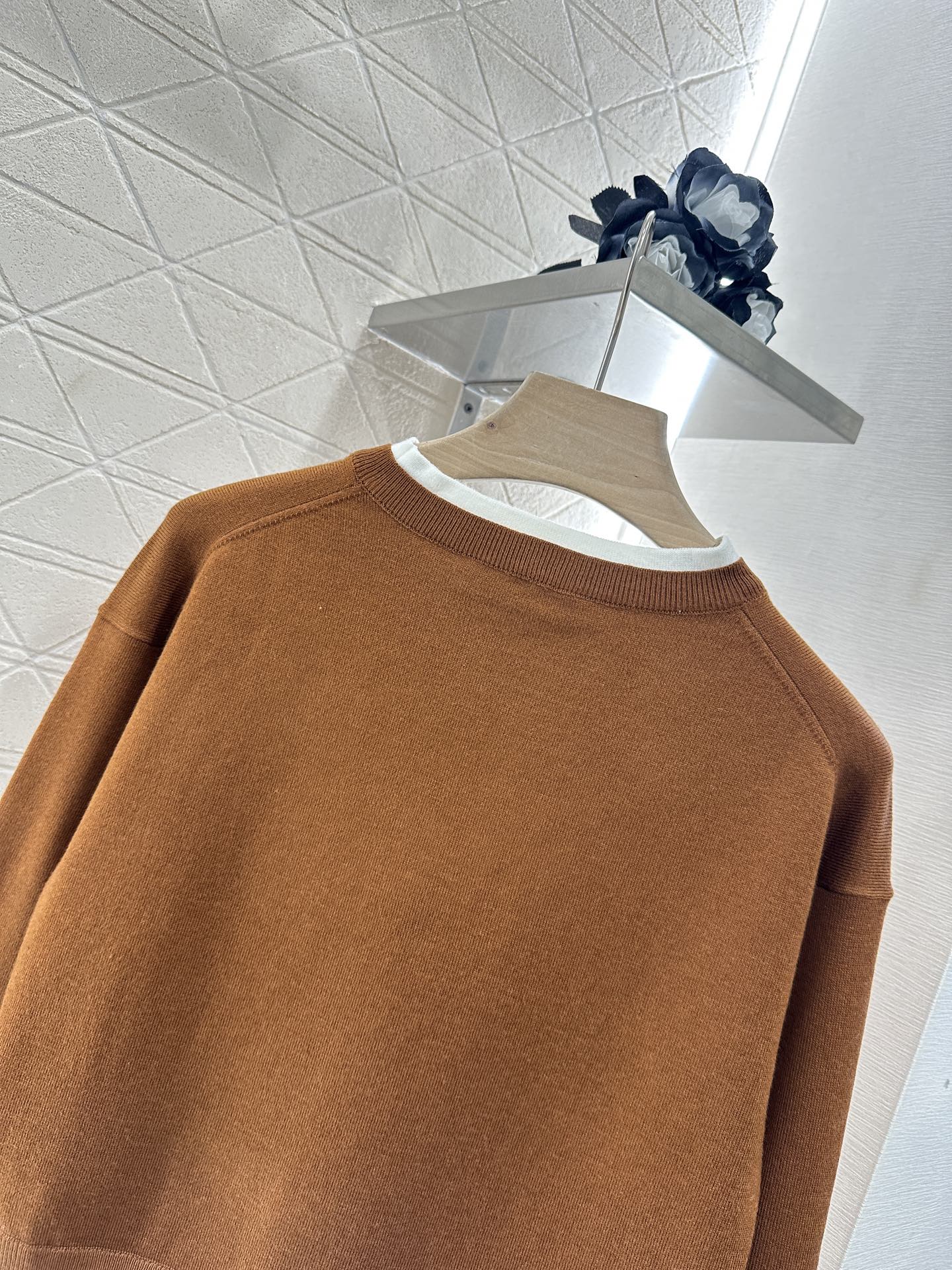 M 2025 new product Knitted long-sleeved sweater