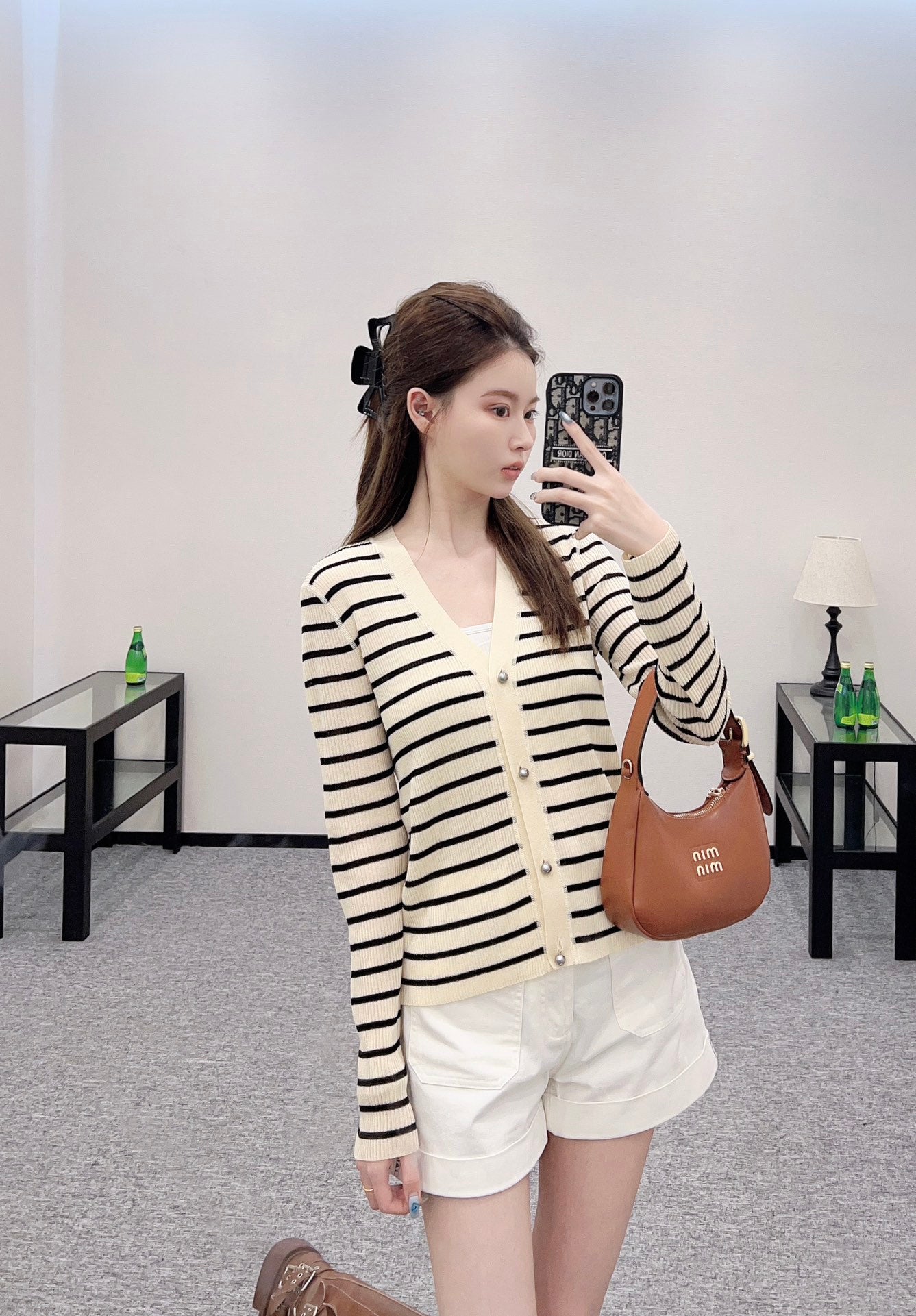 D 2025 new products Knitted cardigan