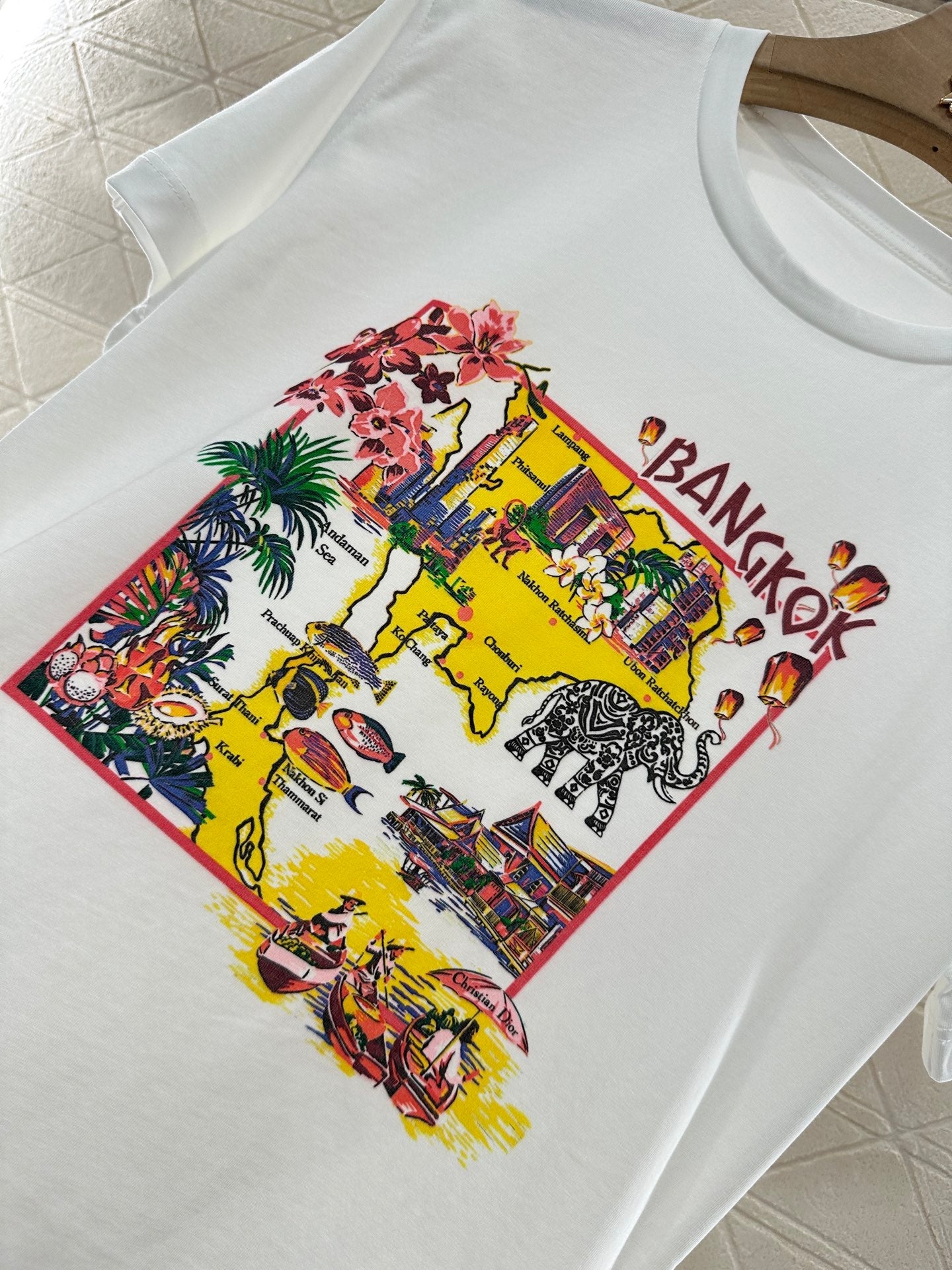 D 2025 new product Round neck printed T-shirt
