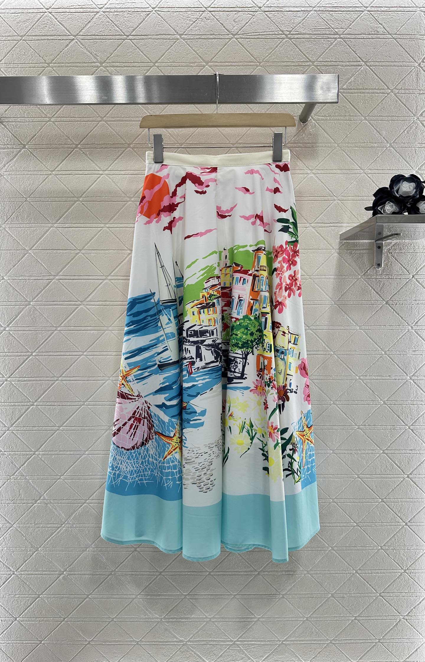 D 2025 new product Printed skirt