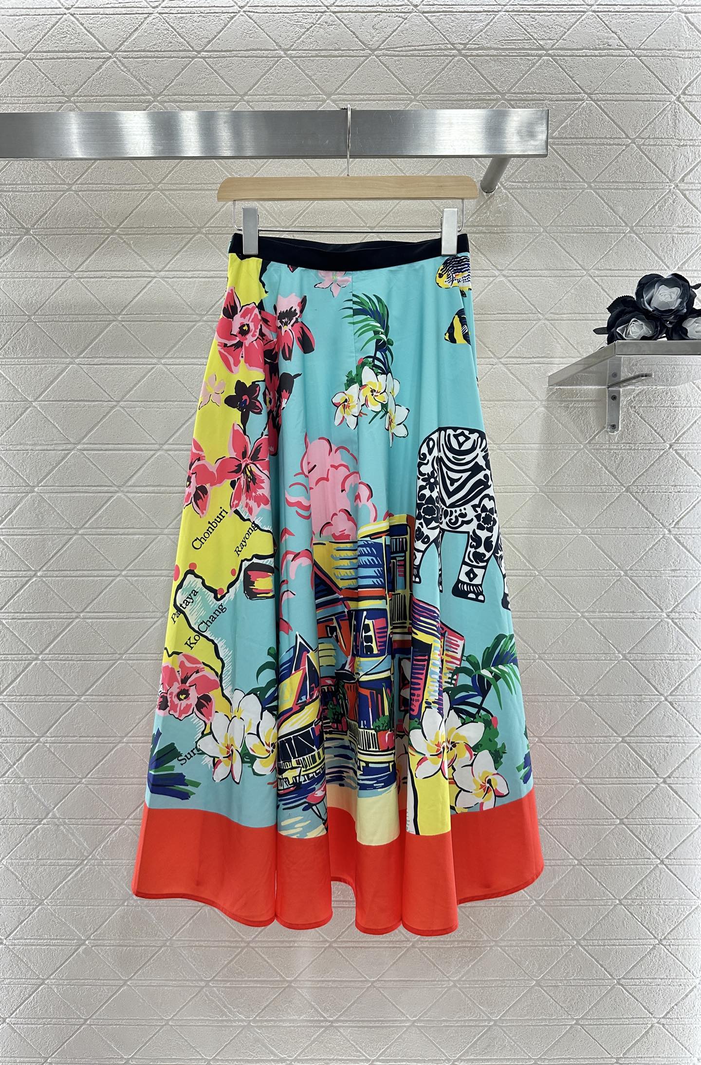 D 2025 new product Printed skirt