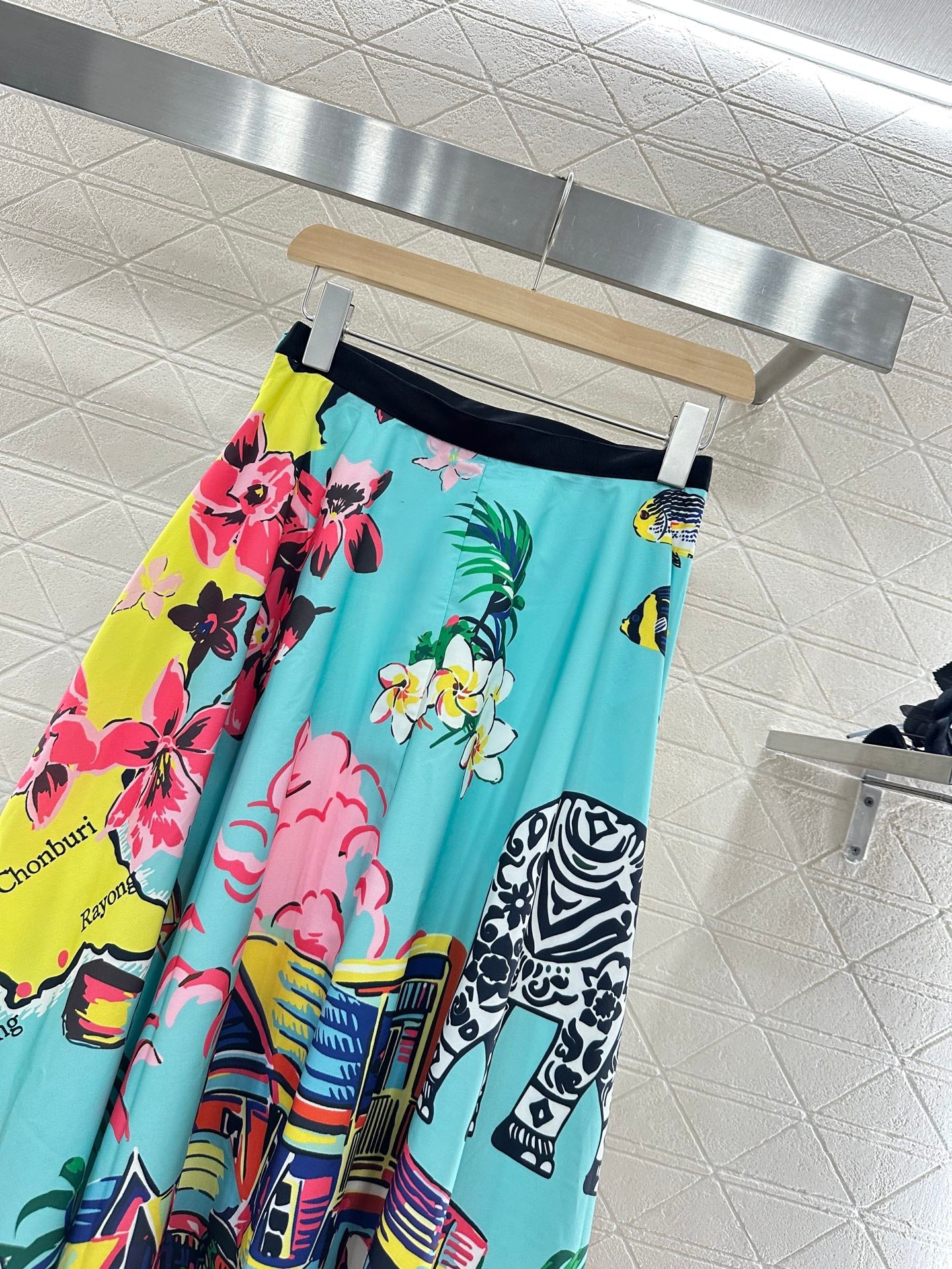 D 2025 new product Printed skirt
