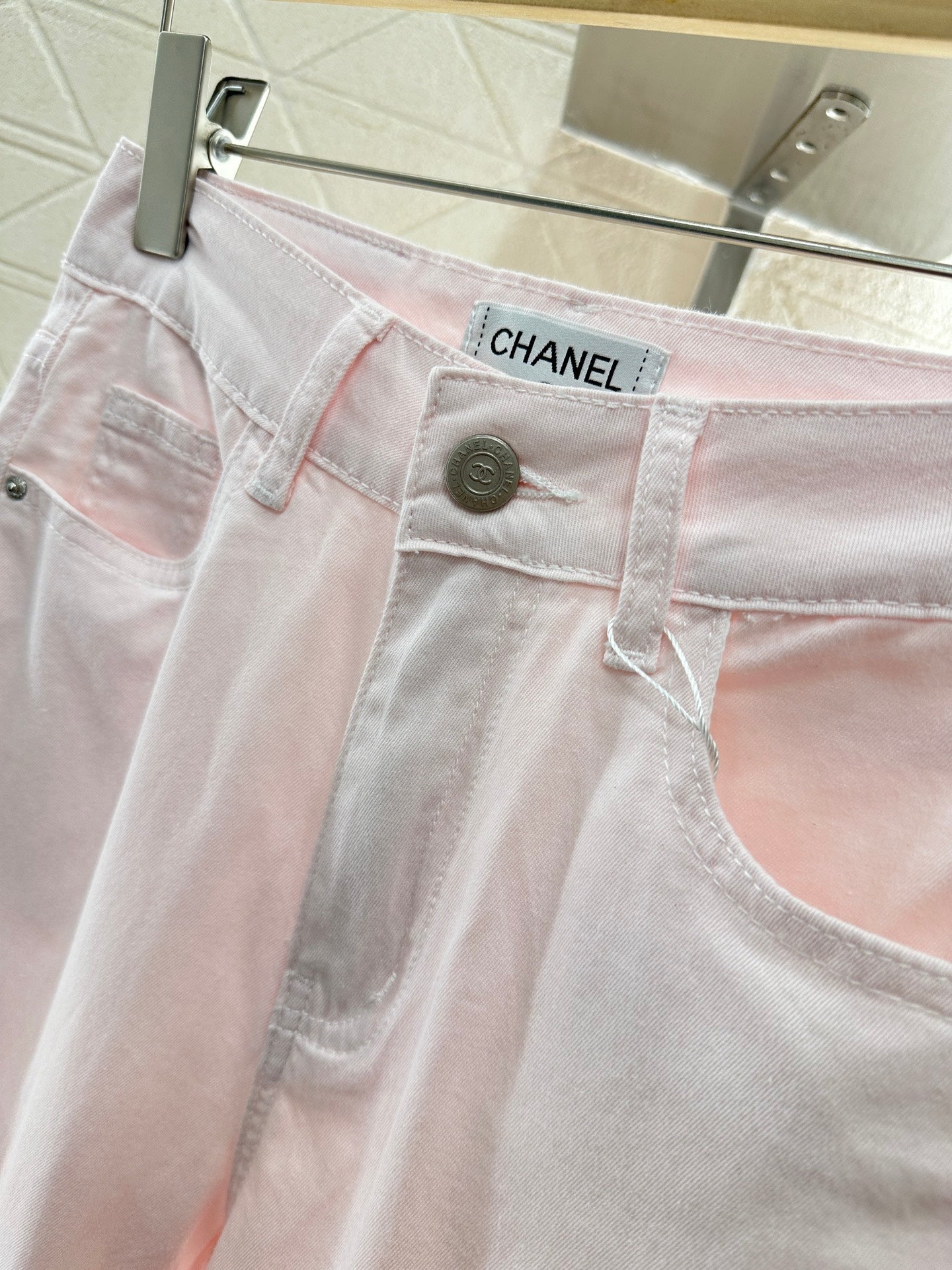 C 2025 new product Hollow embroidered jeans
