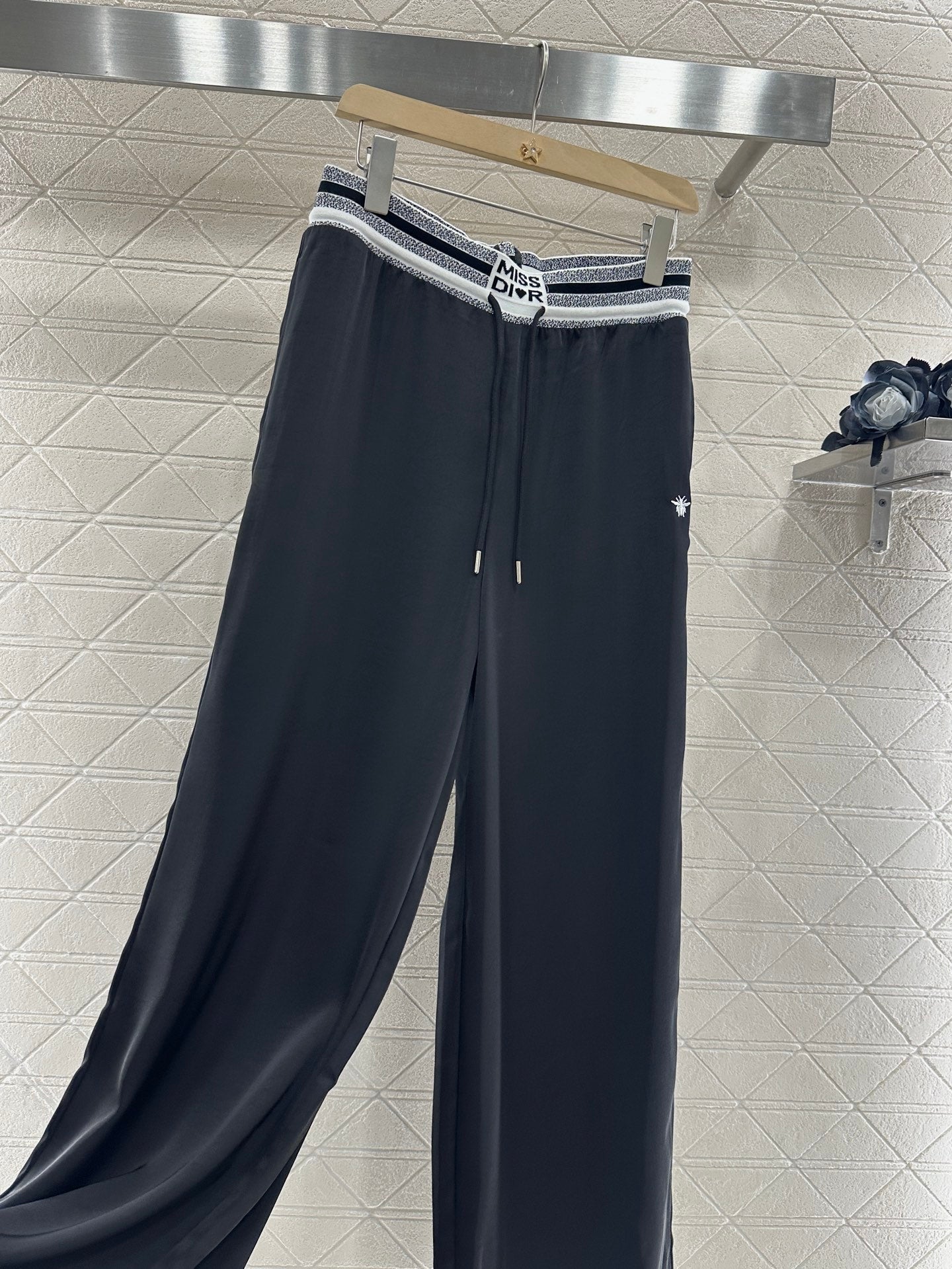 D 2025 new product Drawstring webbing trousers