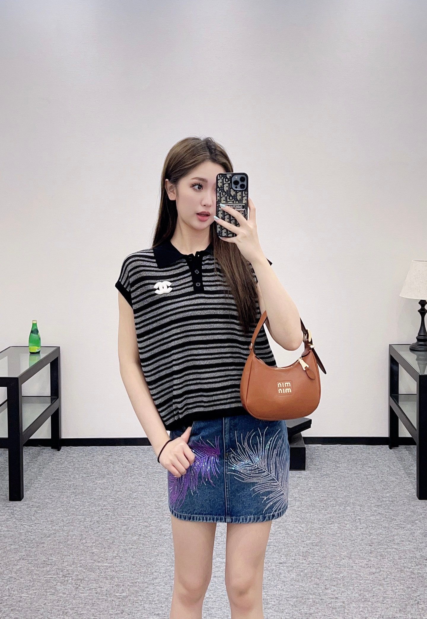C 2025 new product Knitted sleeveless vest