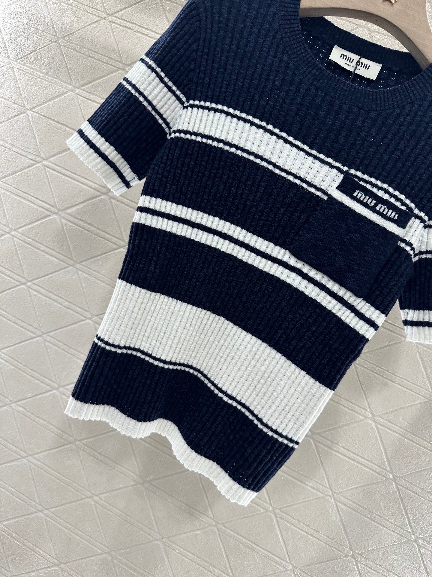 M 2025 new products Knitted short sleeves