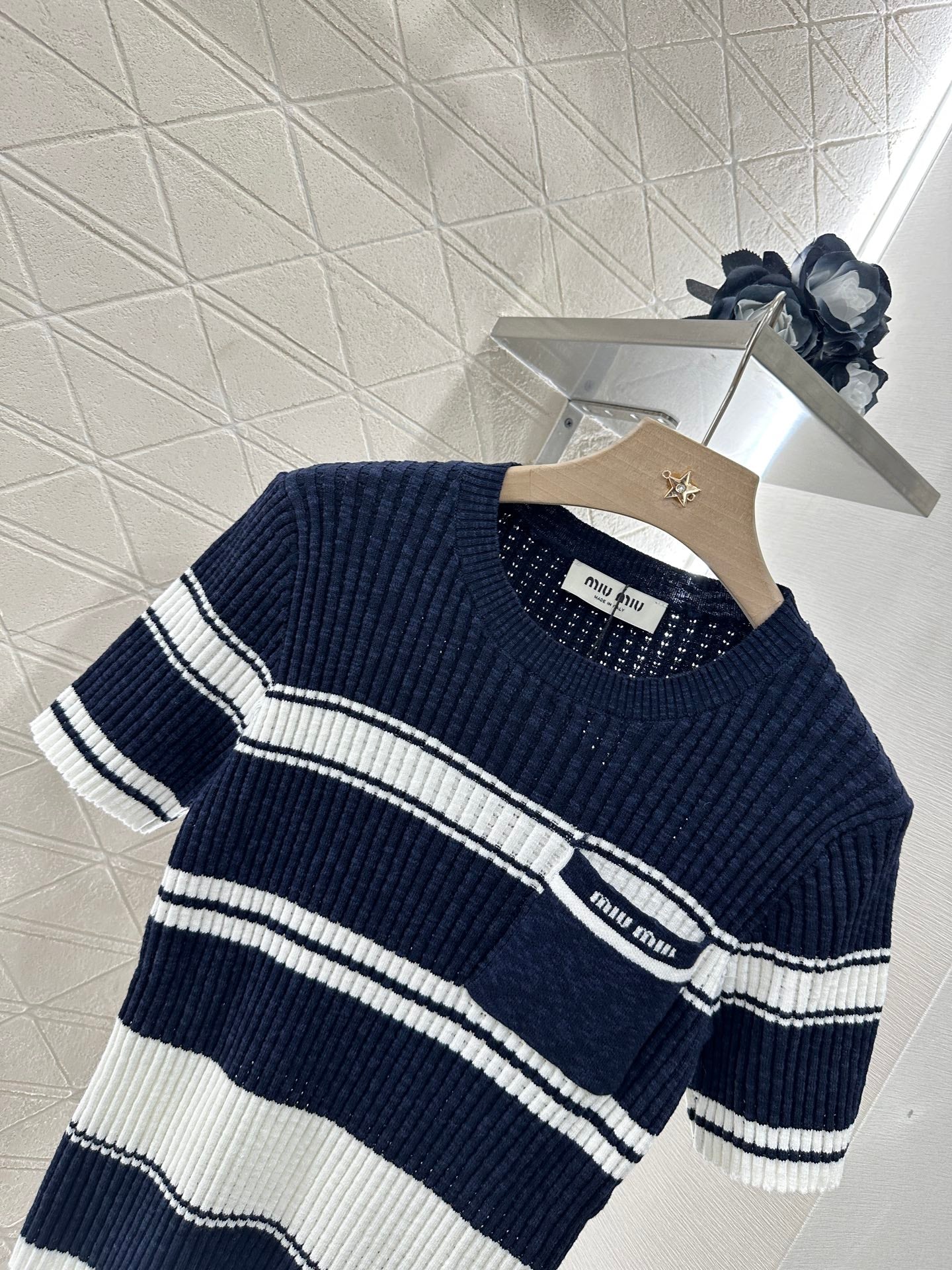 M 2025 new products Knitted short sleeves