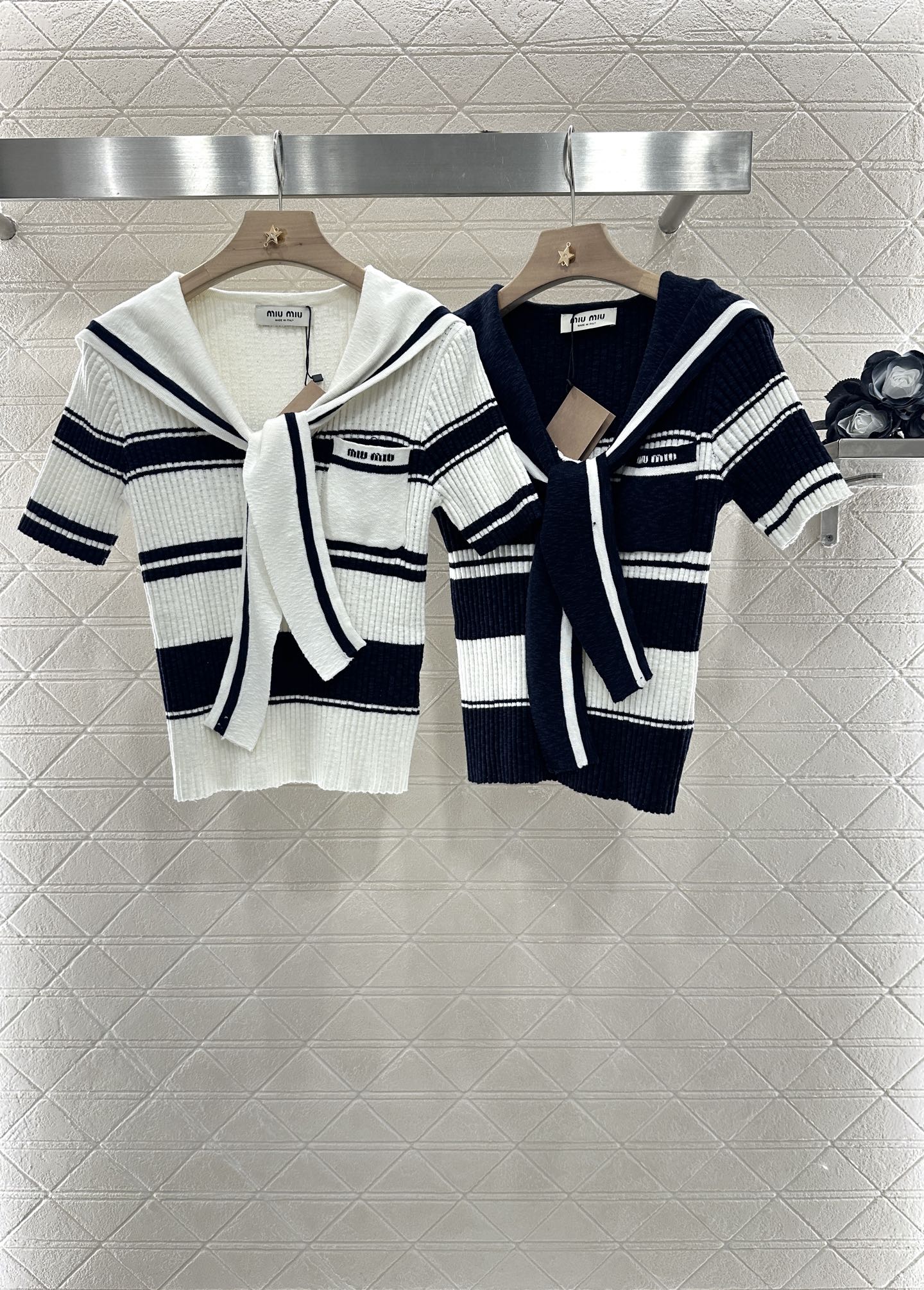 M 2025 new products Knitted T-shirt