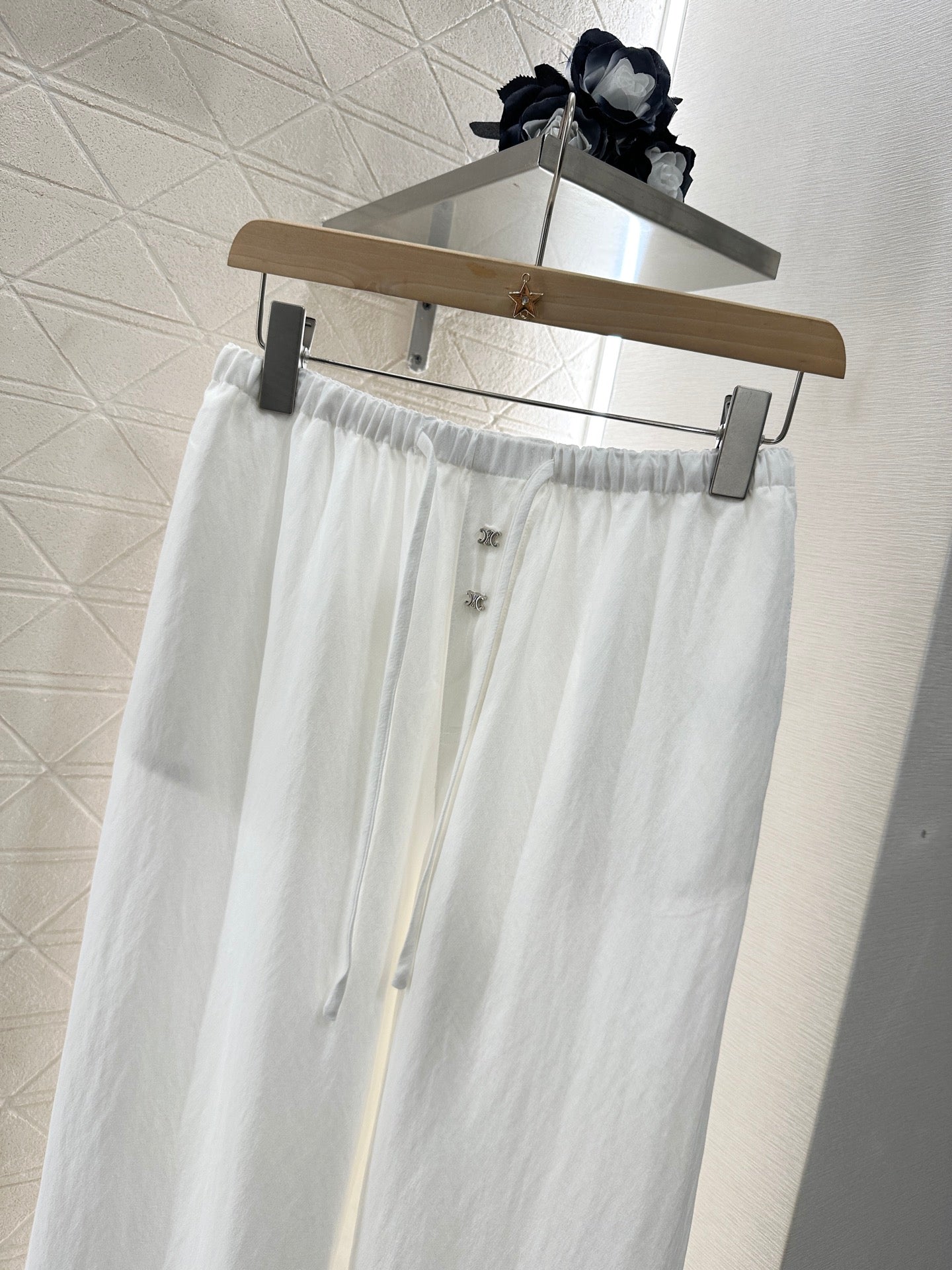 Ce 2025 new products Drawstring trousers
