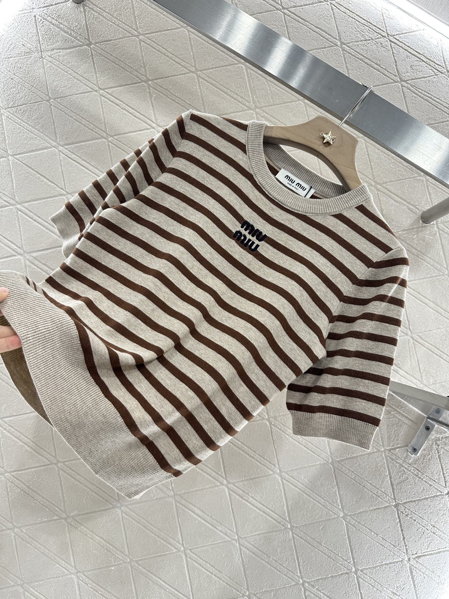 M 2025 new products Knitted short sleeves
