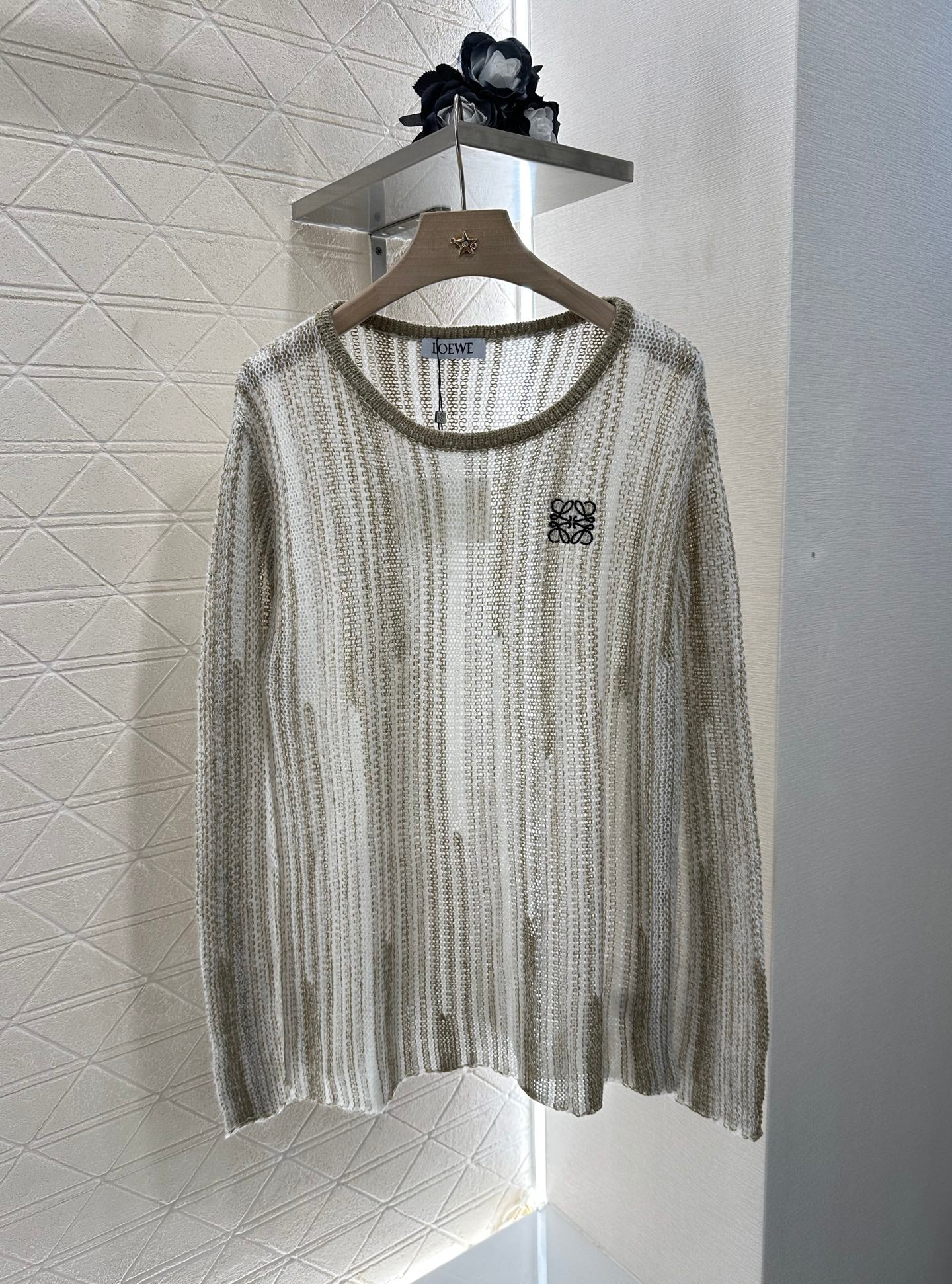Lo 2025 new product Belt knitted top