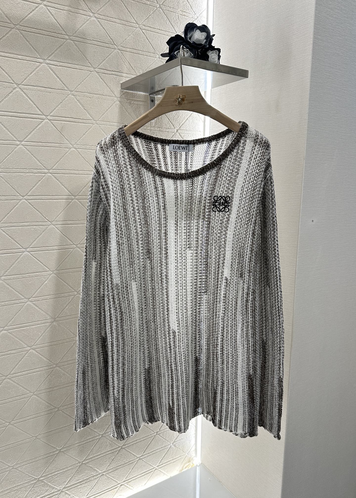 Lo 2025 new product Belt knitted top