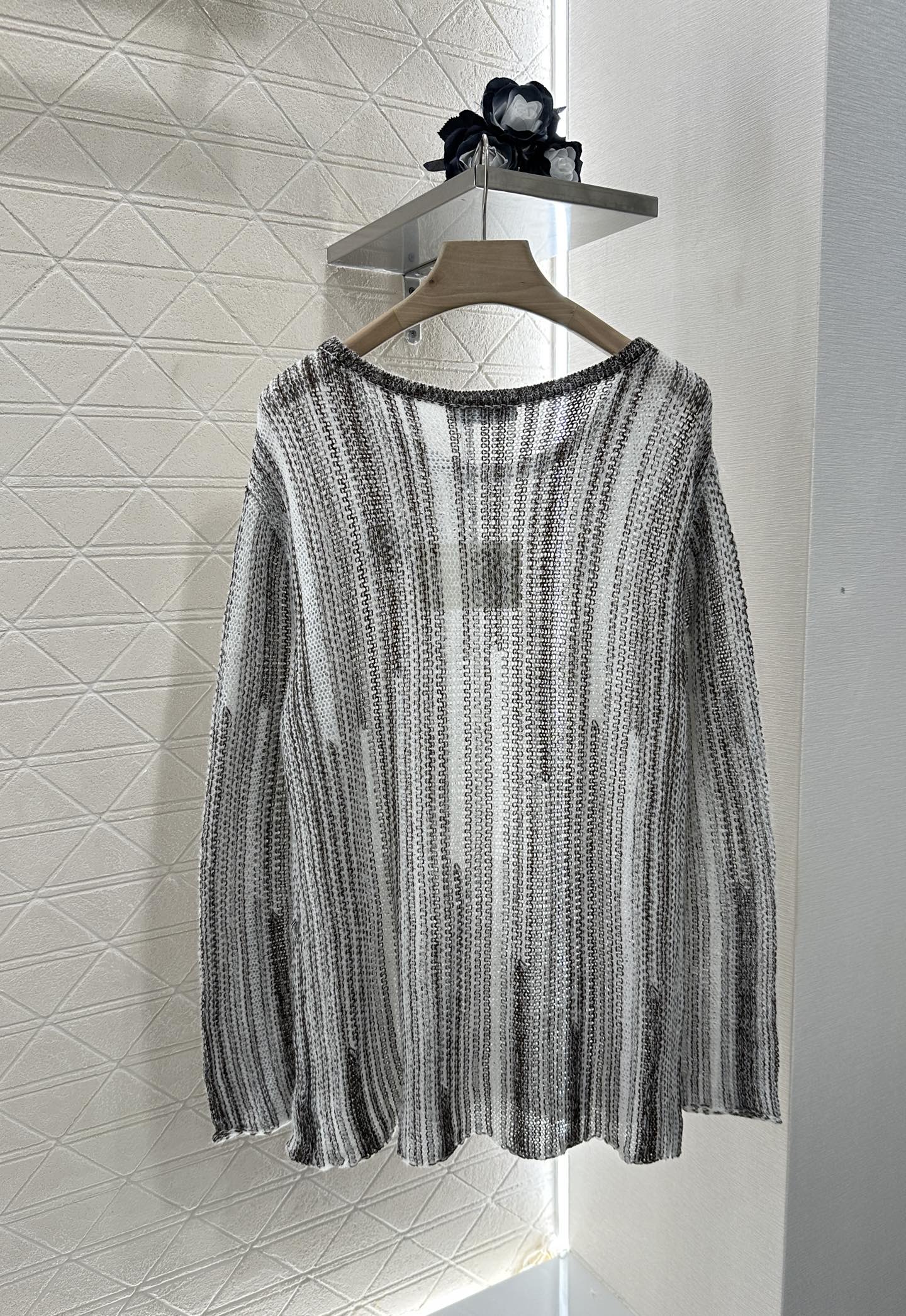 Lo 2025 new product Belt knitted top