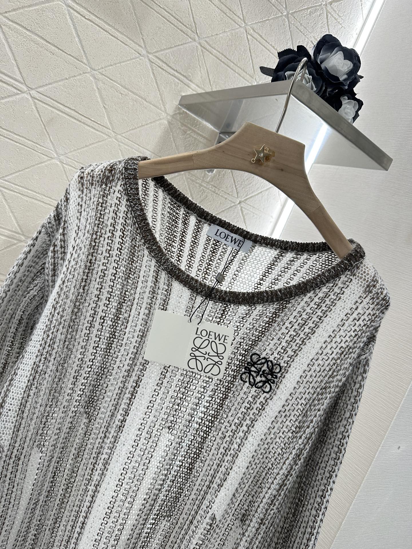 Lo 2025 new product Belt knitted top
