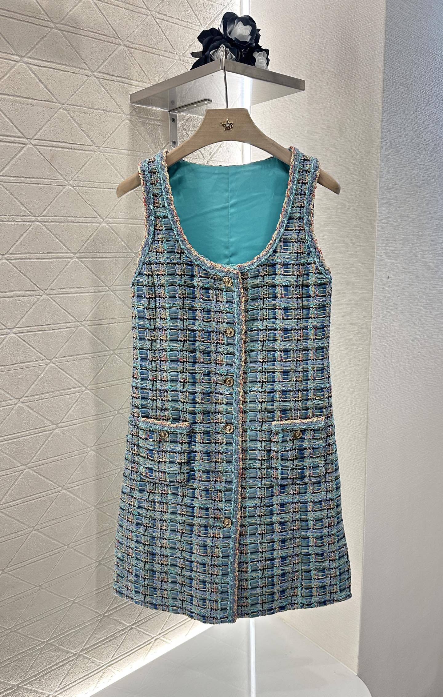 C 2025 neue Produkte Geflochtenes Kleid