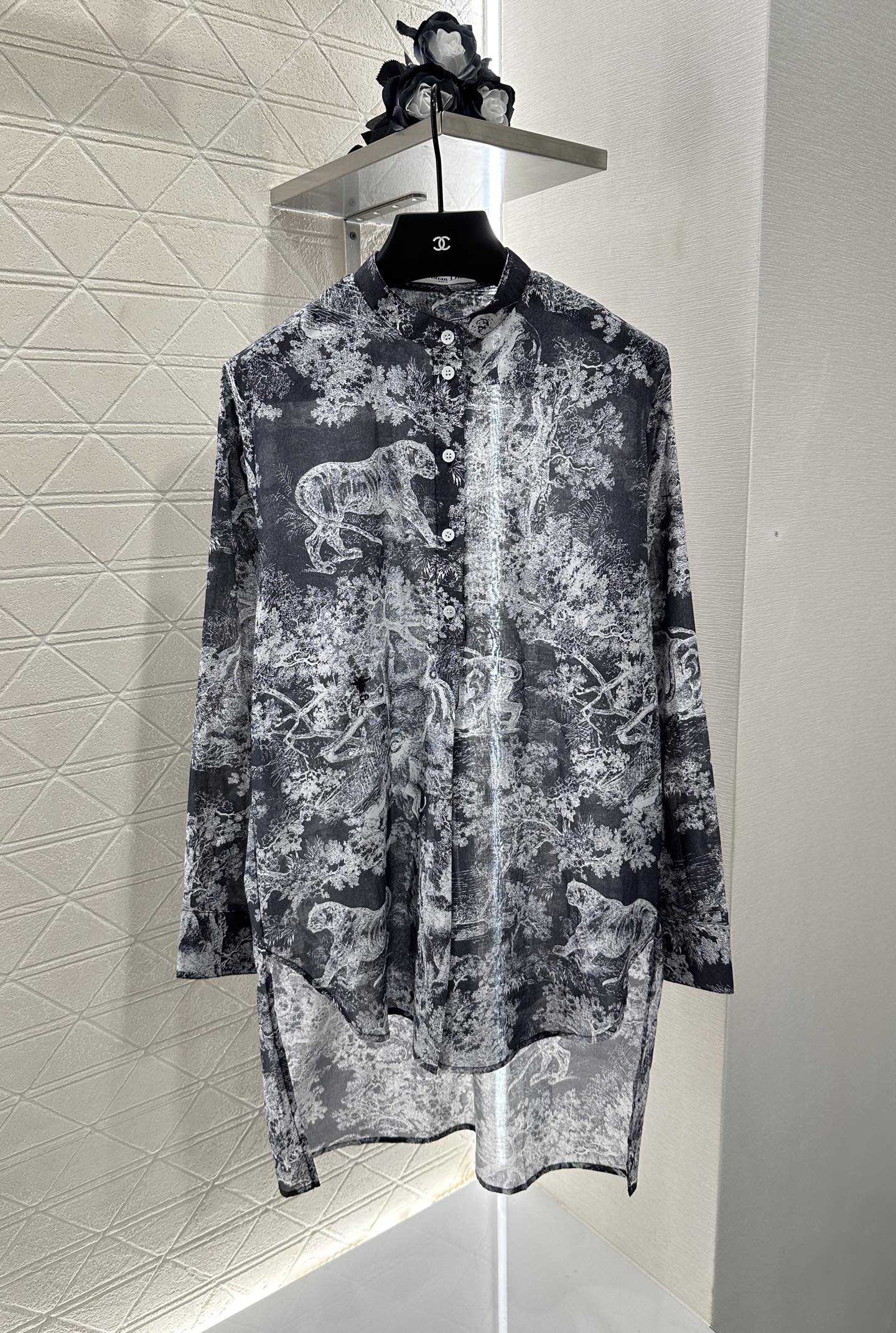 D 2025 new product Long shirt and skirt suit
