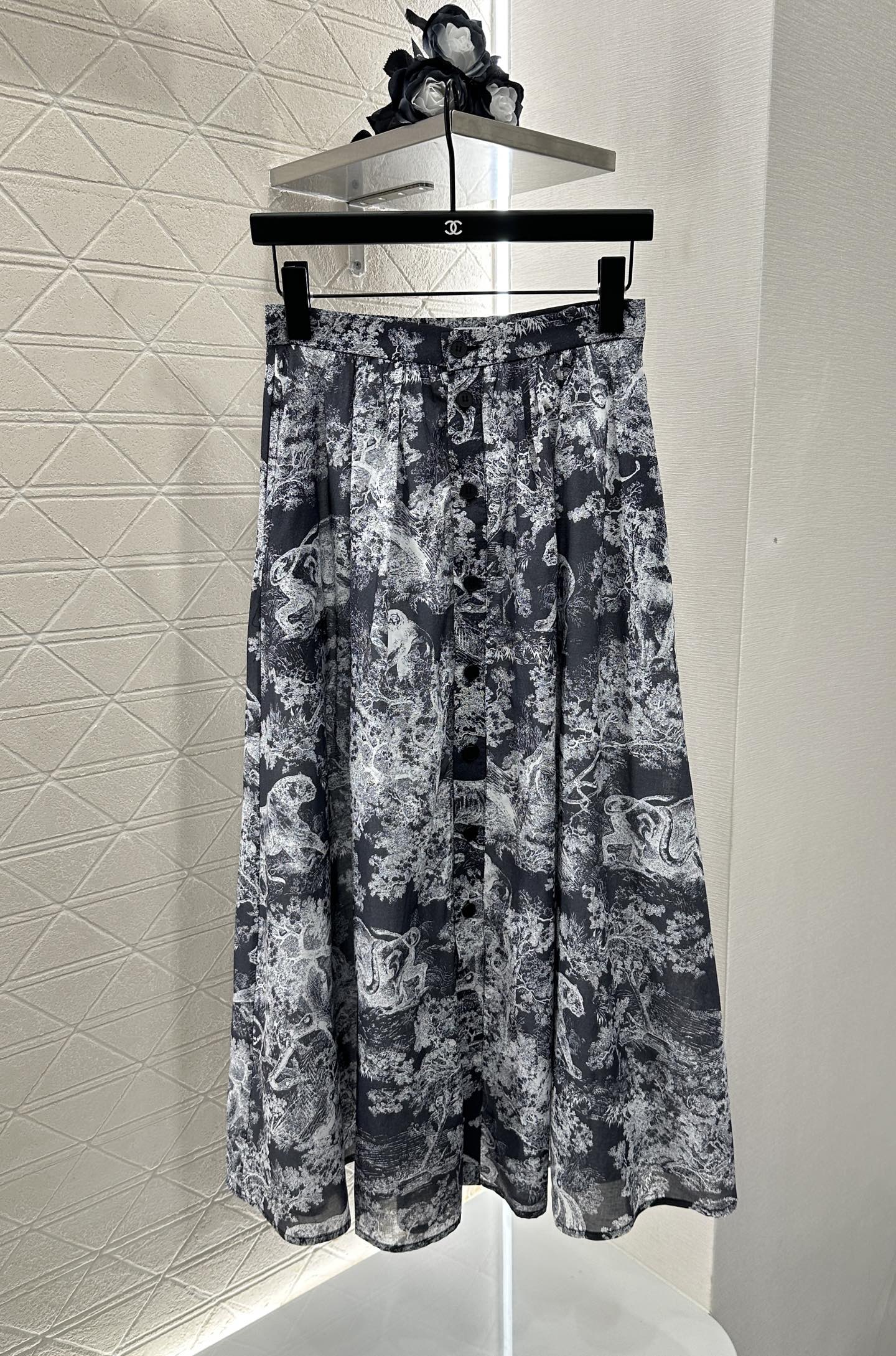 D 2025 new product Long shirt and skirt suit