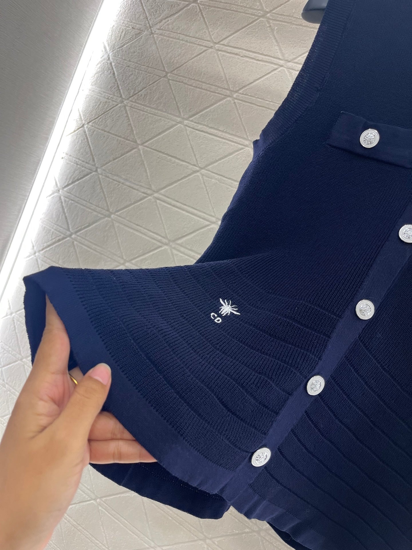 D 2025 new product Silk scarf knitted vest