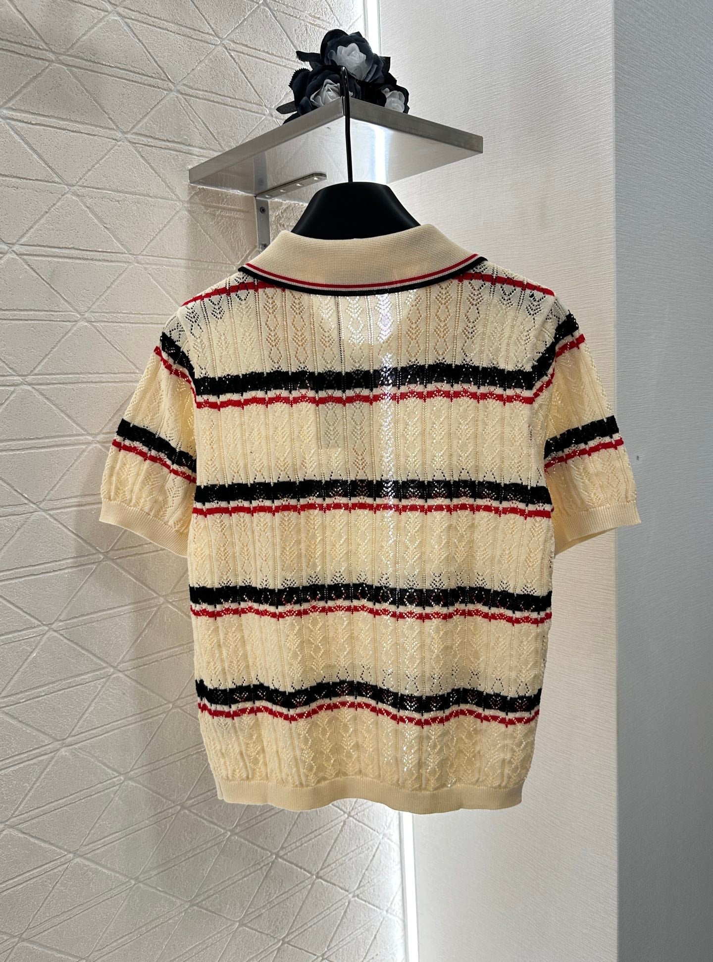 V 2025 new products Knitted short sleeves