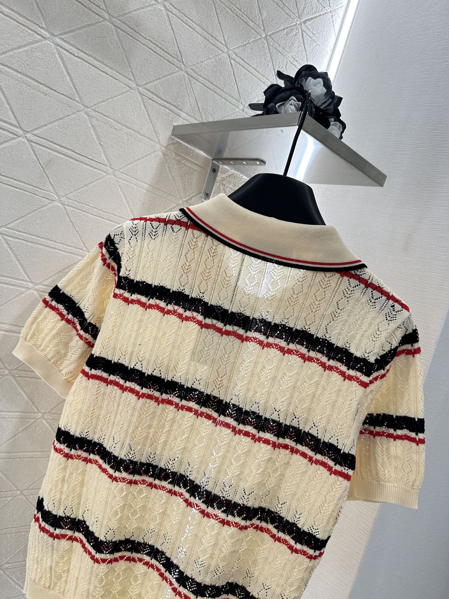 V 2025 new products Knitted short sleeves
