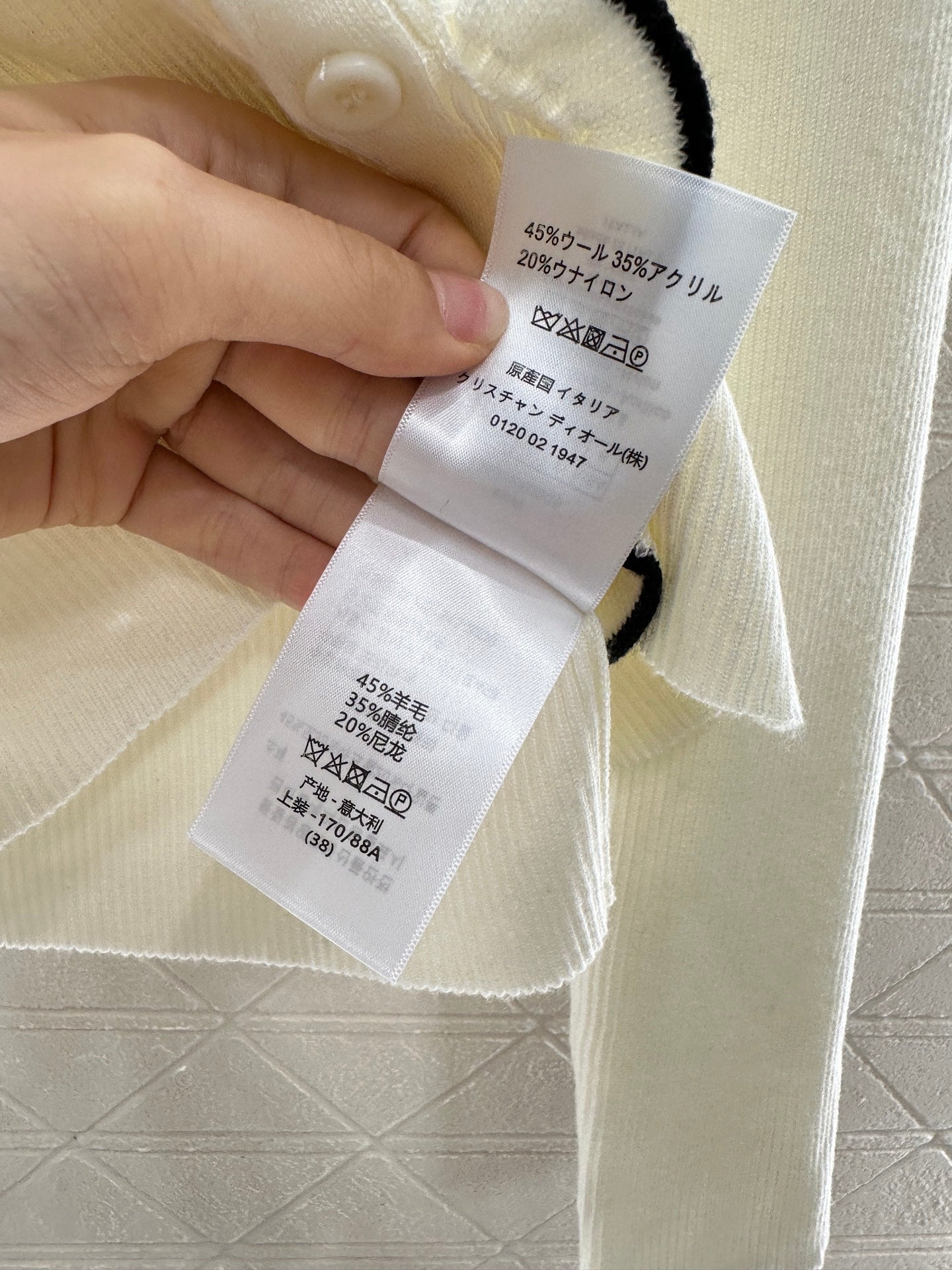 D 2025 new product Flower knitted cardigan