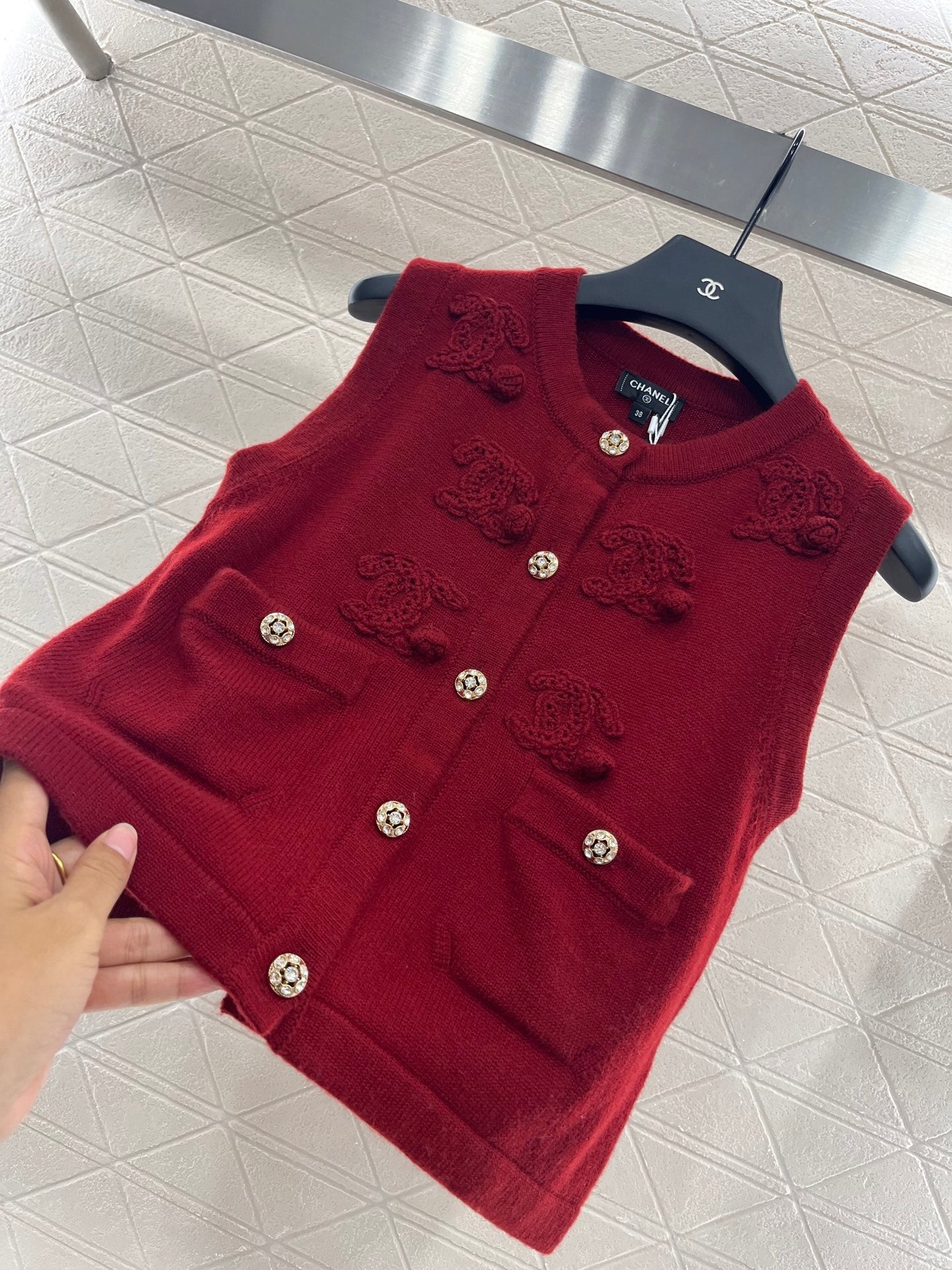 C 2025 new products Knitted vest
